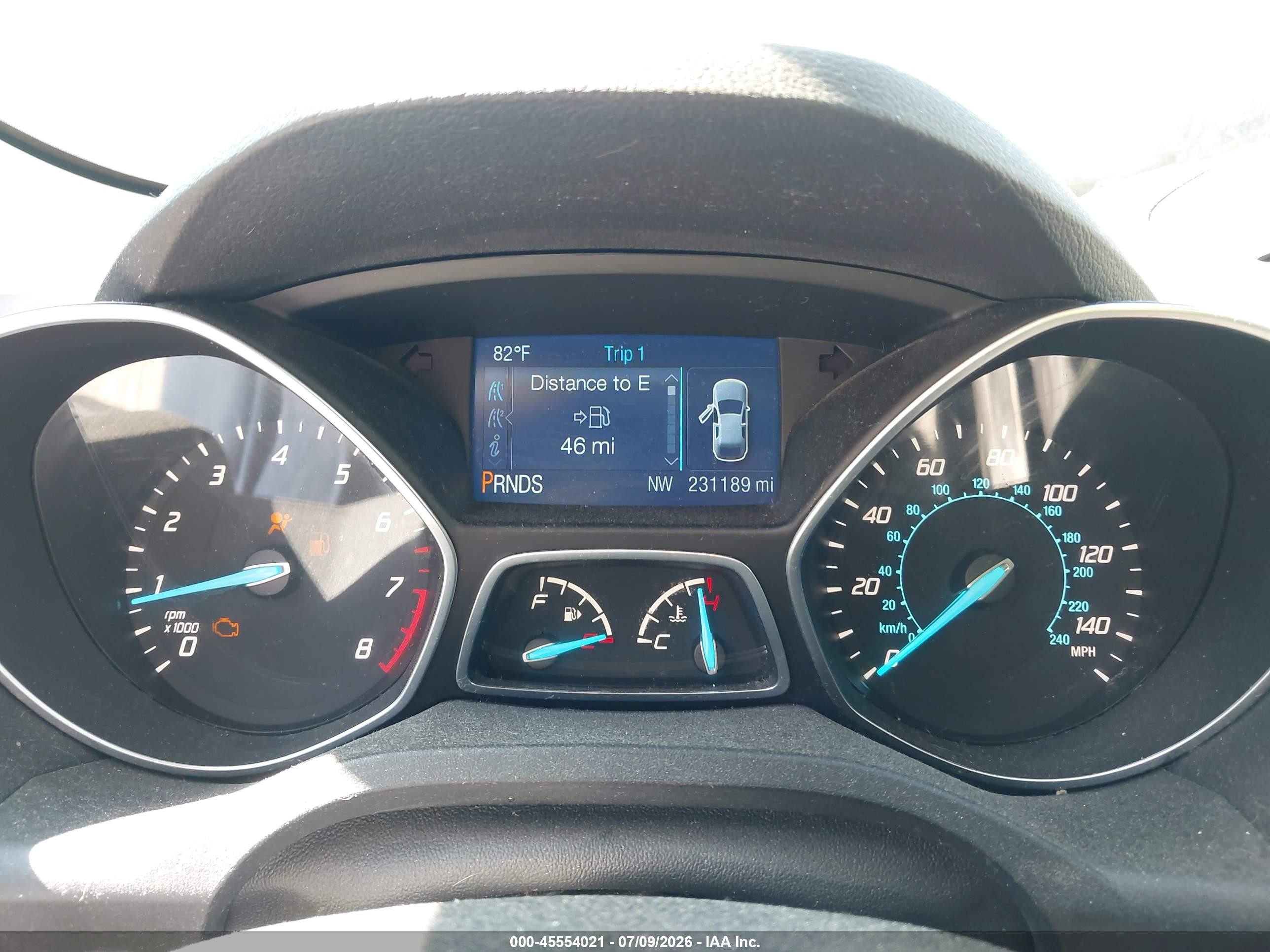 2014 Ford Escape S Gray vin: 1FMCU0F74EUC40685
