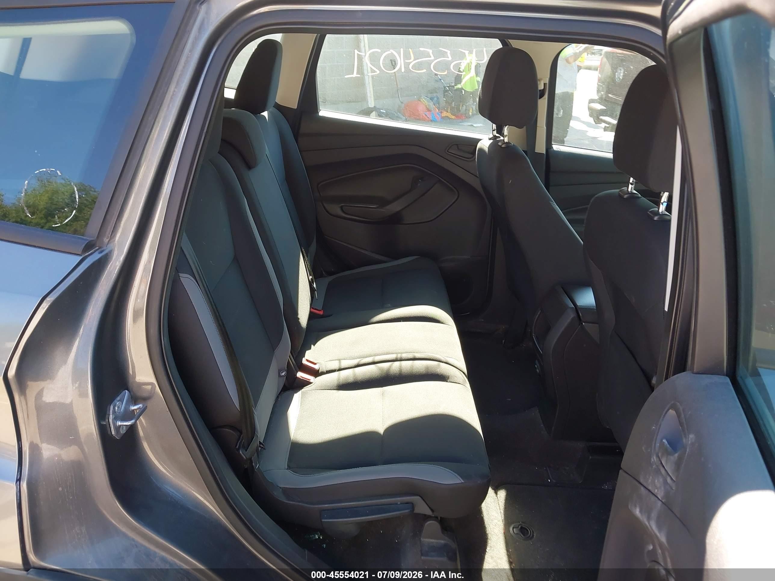 2014 Ford Escape S Gray vin: 1FMCU0F74EUC40685