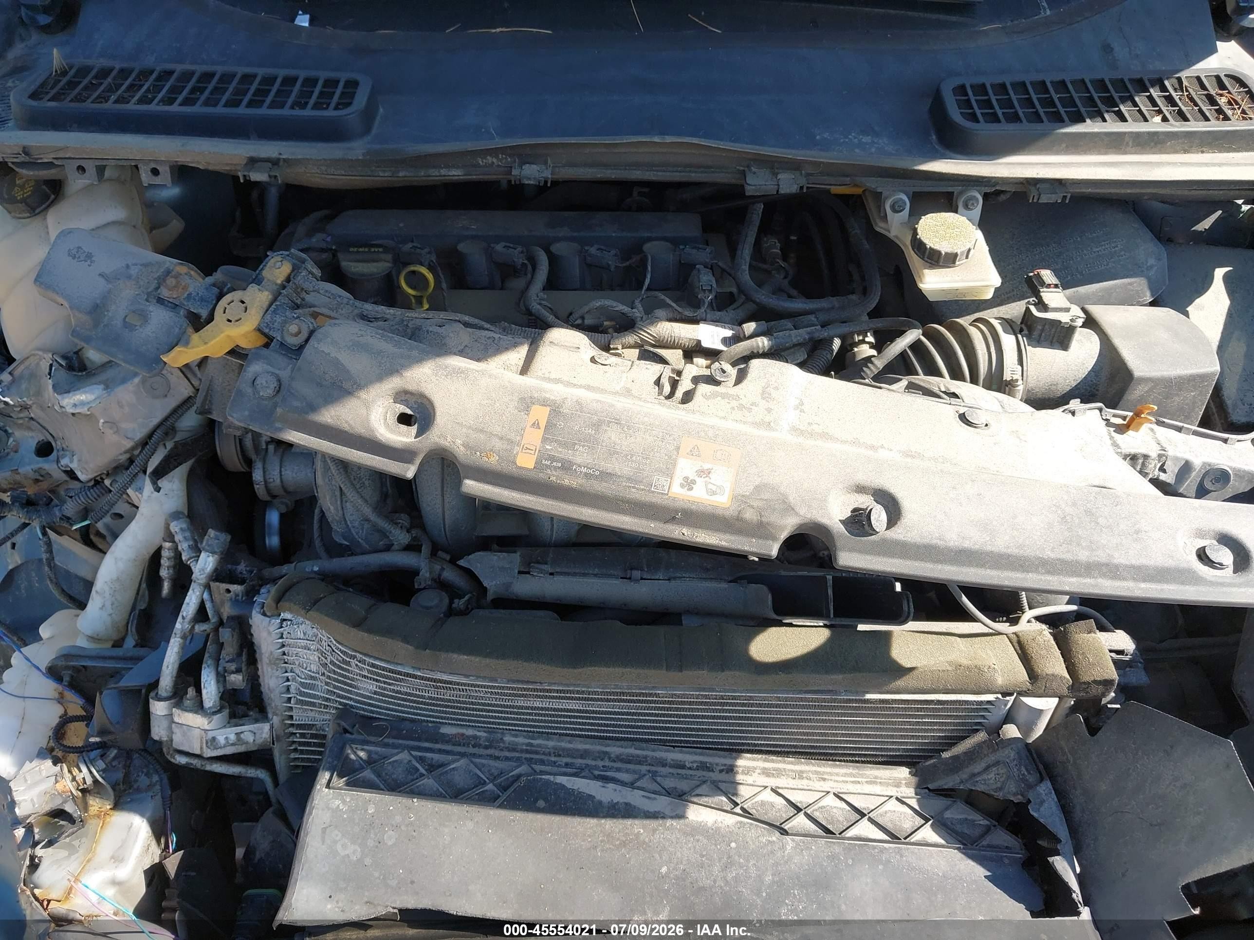 2014 Ford Escape S Gray vin: 1FMCU0F74EUC40685