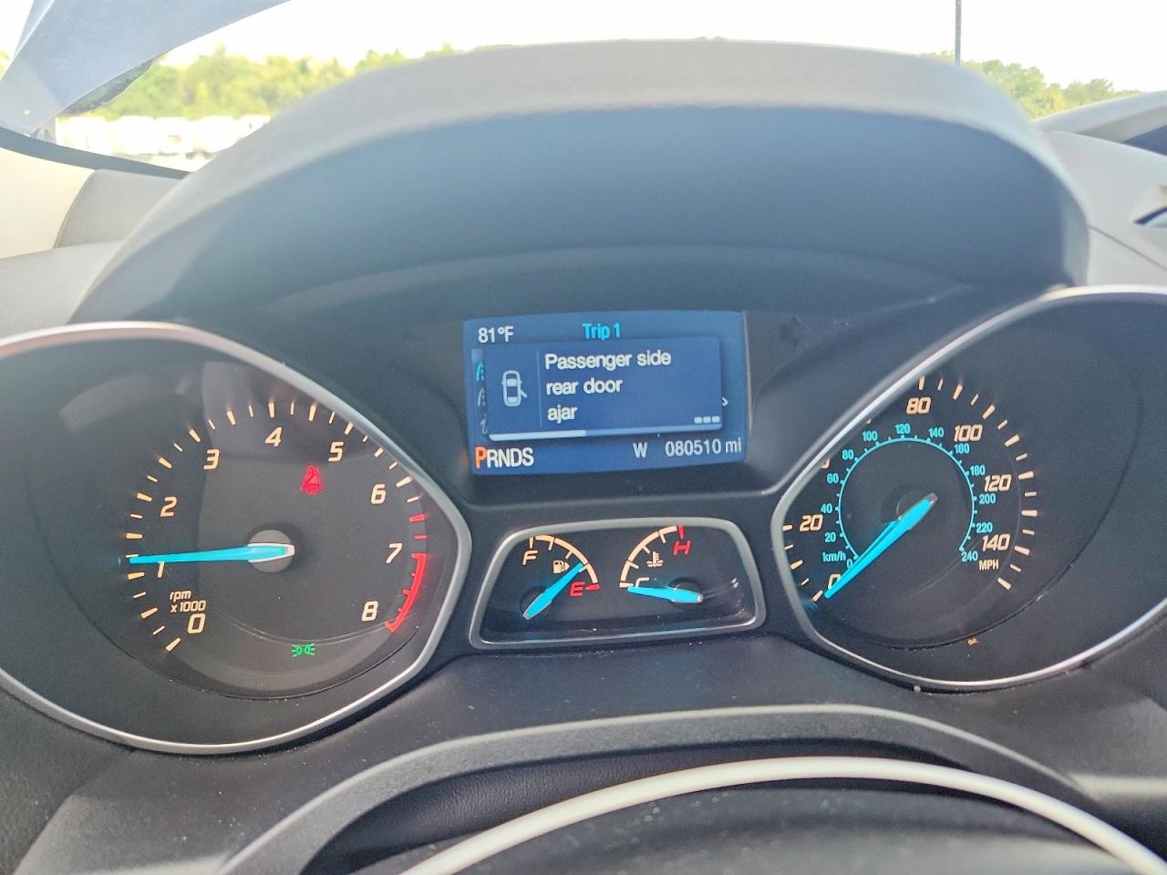 2014 Ford Escape S Blue vin: 1FMCU0F74EUD29592