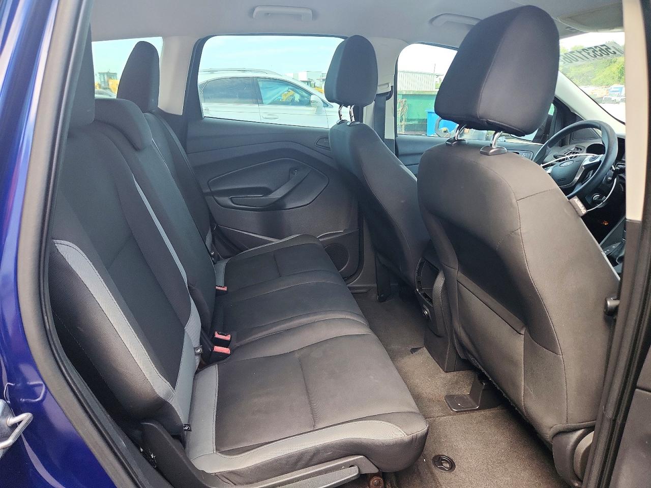 2014 Ford Escape S Blue vin: 1FMCU0F74EUD29592
