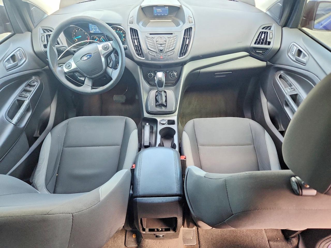 2014 Ford Escape S Blue vin: 1FMCU0F74EUD29592