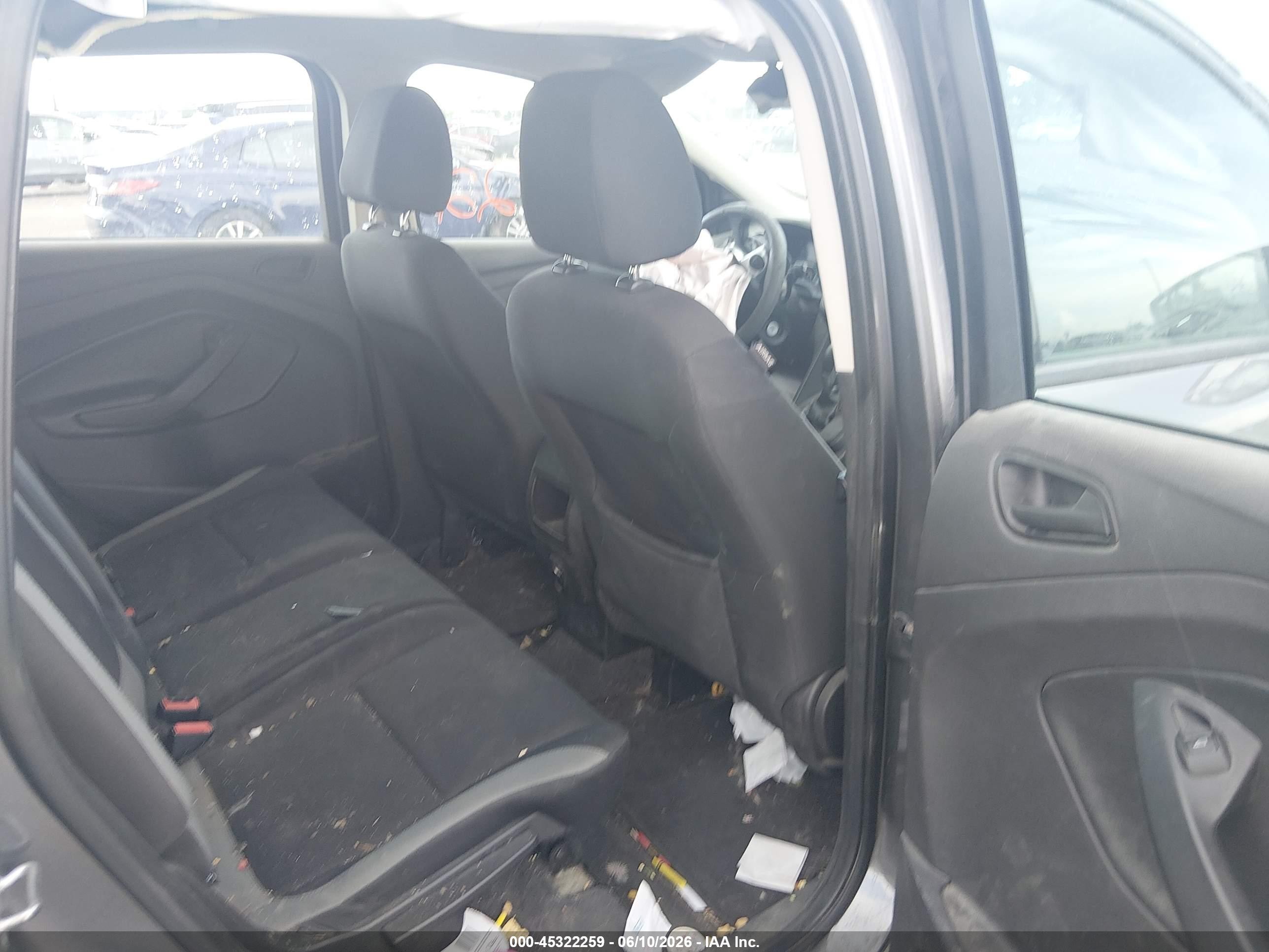 2014 Ford Escape S Gray vin: 1FMCU0F74EUE13329