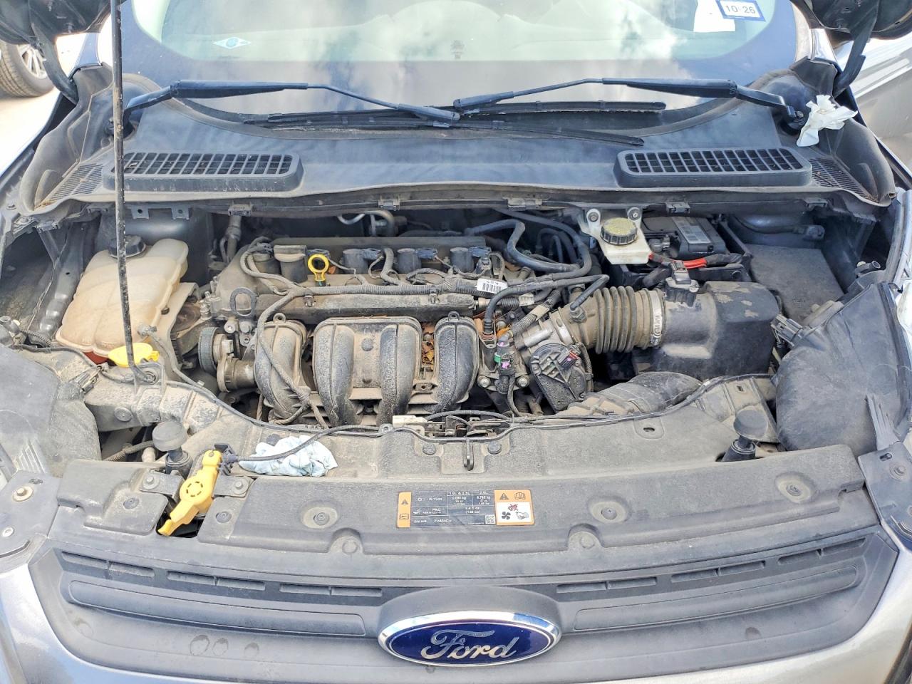 2014 Ford Escape S Gray vin: 1FMCU0F74EUE25822