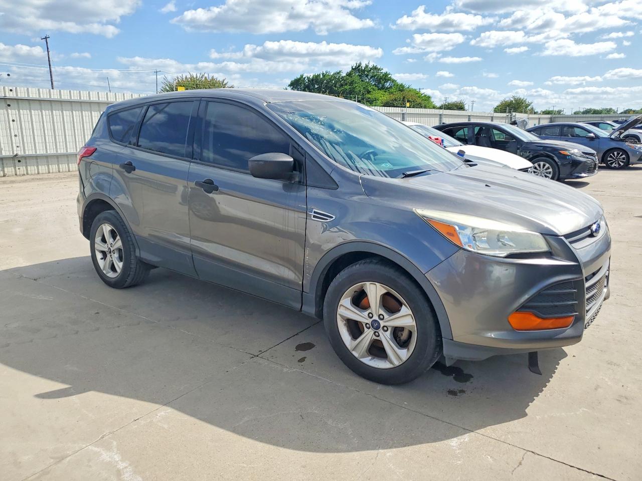 2014 Ford Escape S Gray vin: 1FMCU0F74EUE25822