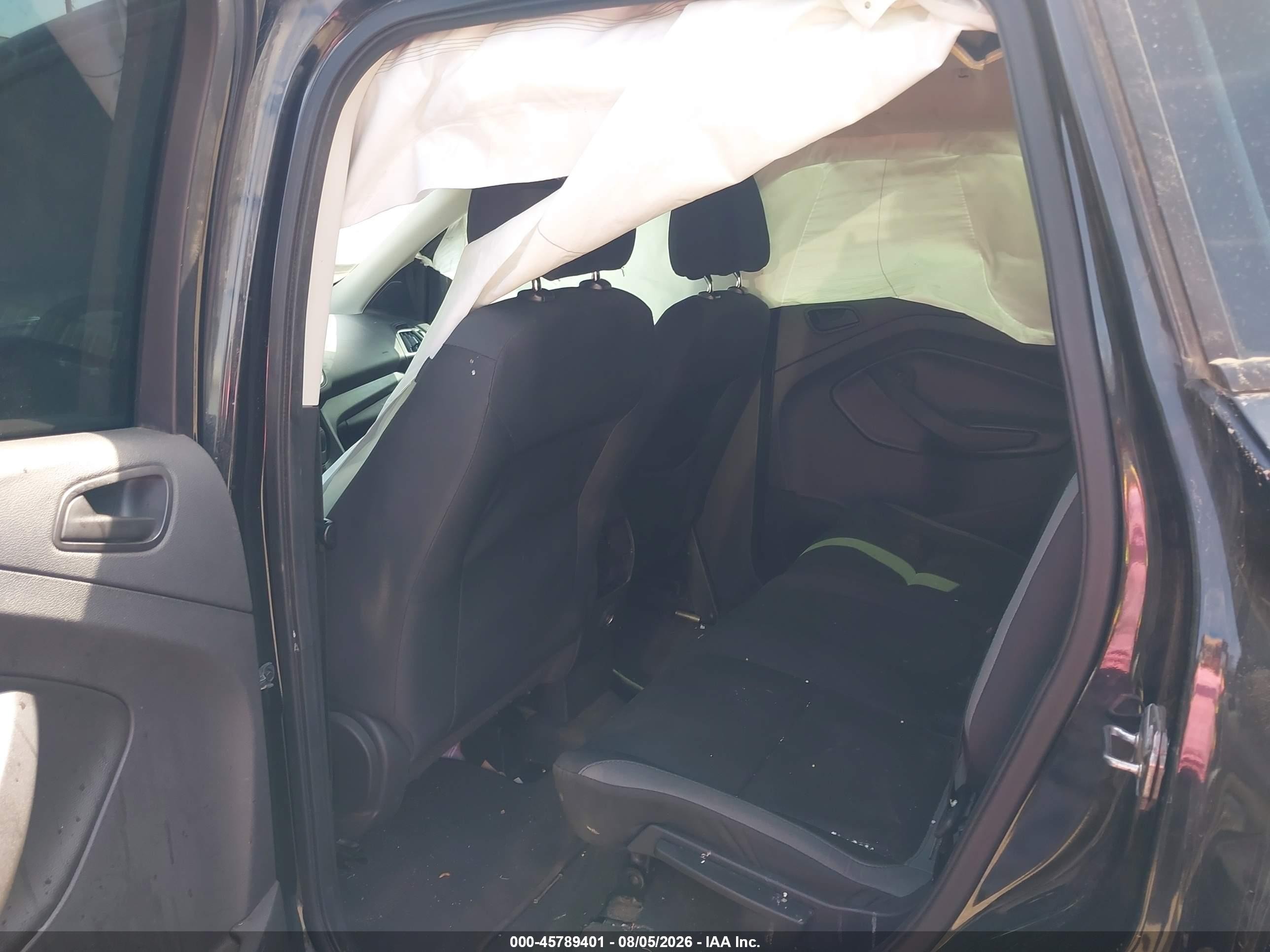 2014 Ford Escape S Черный vin: 1FMCU0F74EUE31605