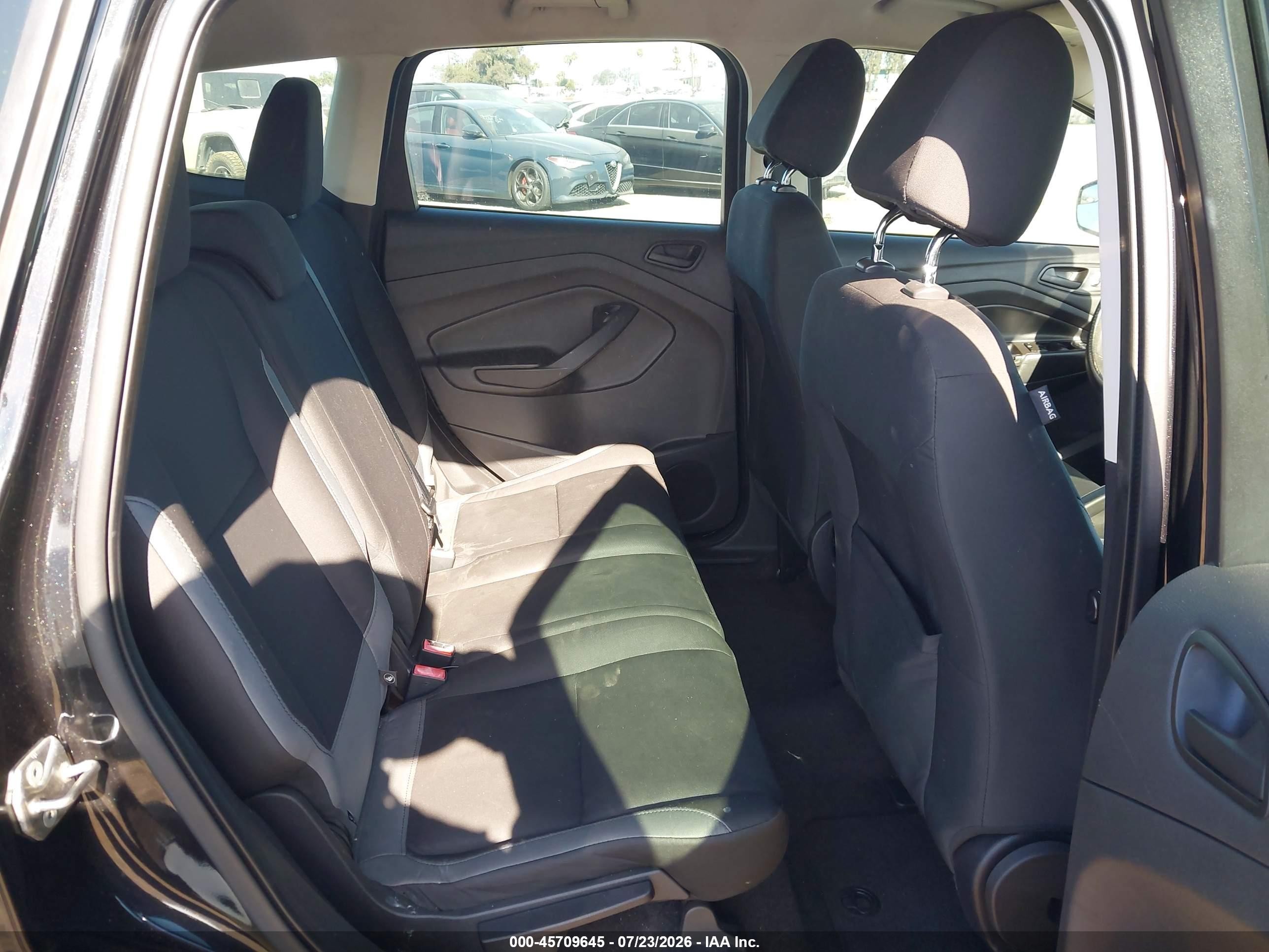 2014 Ford Escape S Black vin: 1FMCU0F74EUE53698