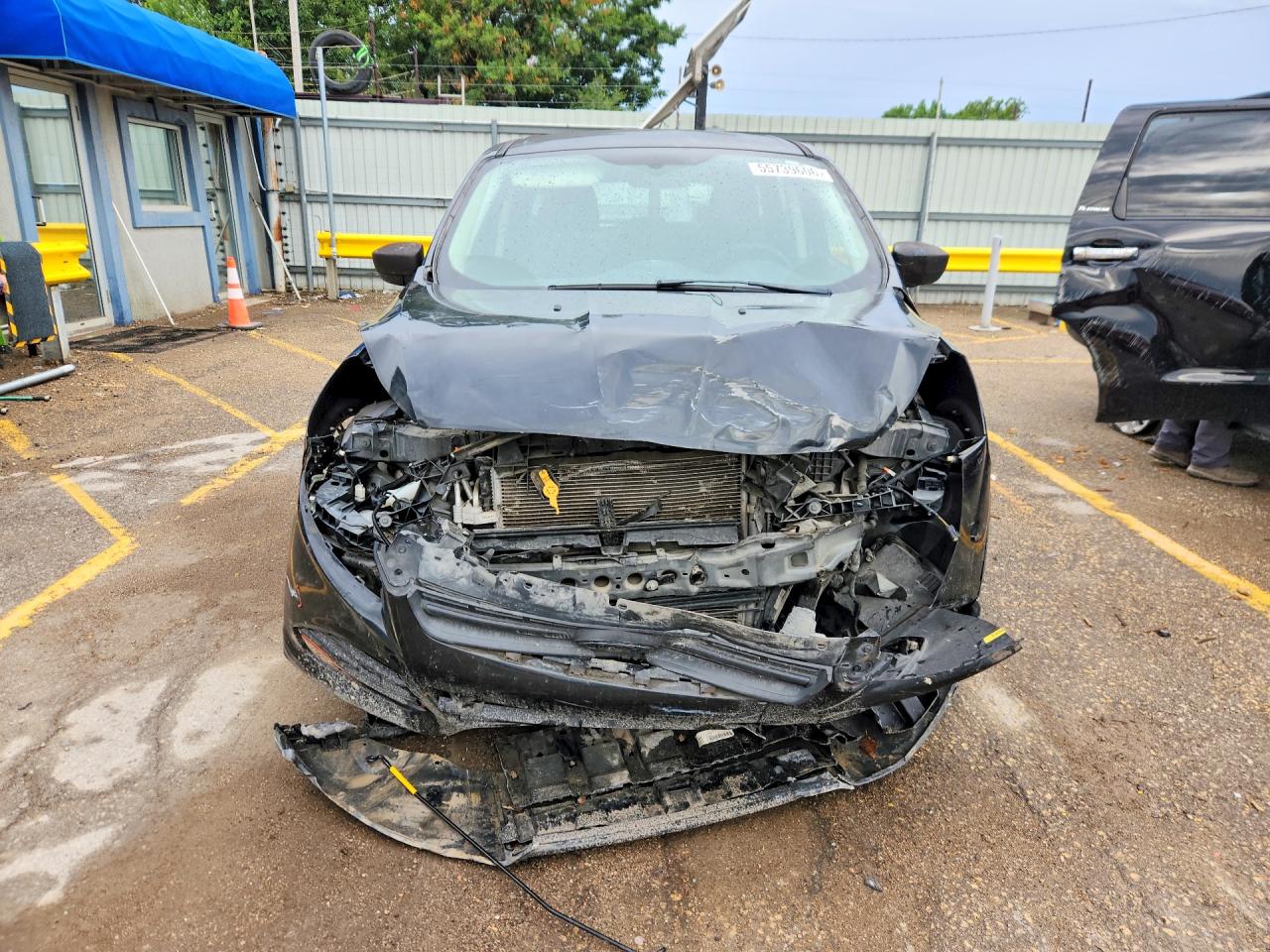 2015 Ford Escape S Black vin: 1FMCU0F74FUA14714