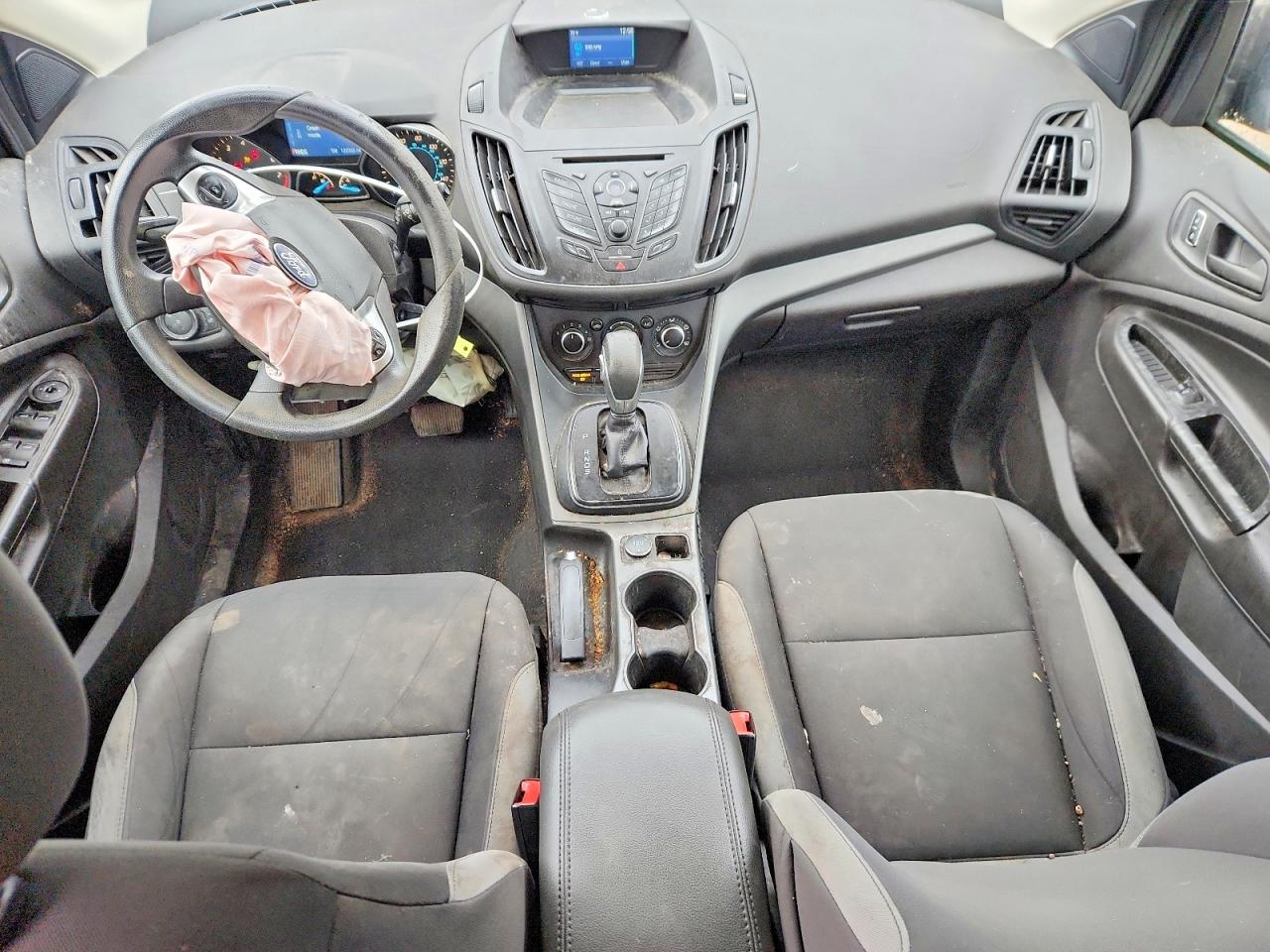 2015 Ford Escape S Black vin: 1FMCU0F74FUA14714