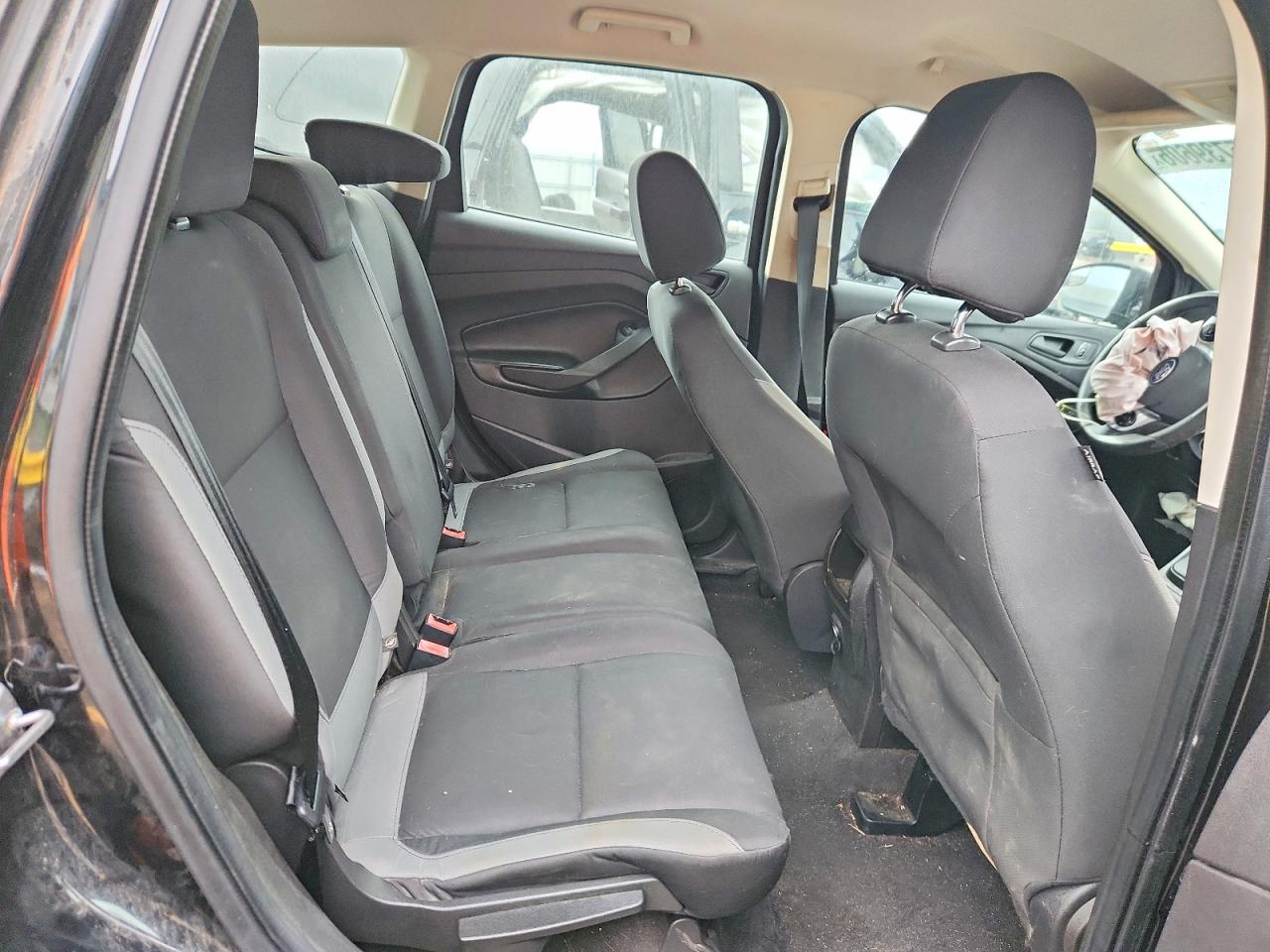 2015 Ford Escape S Black vin: 1FMCU0F74FUA14714