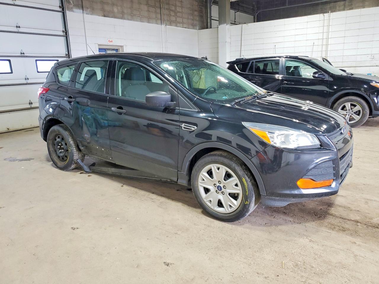 2015 Ford Escape S Black vin: 1FMCU0F74FUC36184