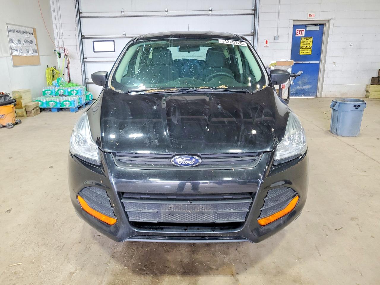 2015 Ford Escape S Black vin: 1FMCU0F74FUC36184