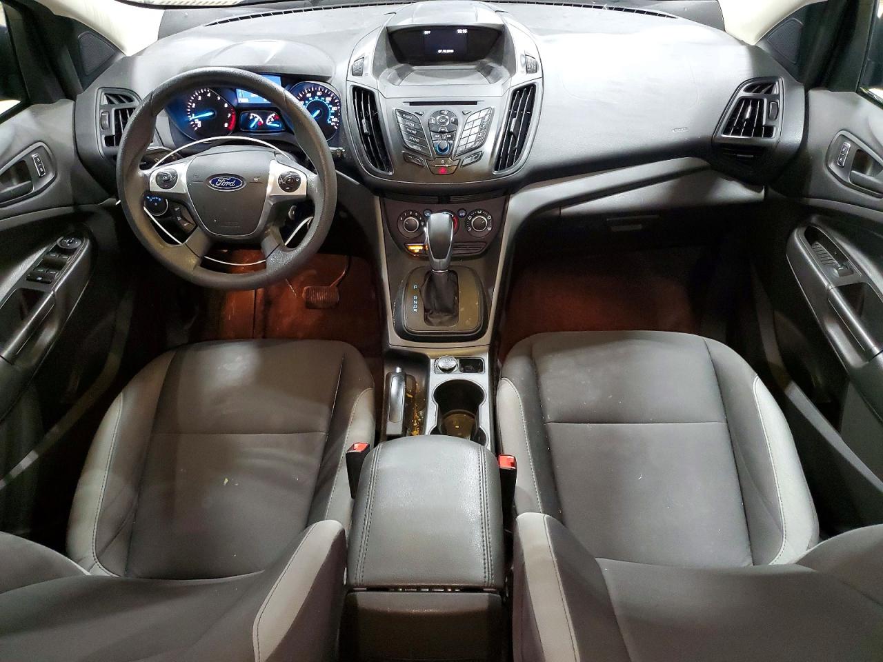 2015 Ford Escape S Black vin: 1FMCU0F74FUC36184