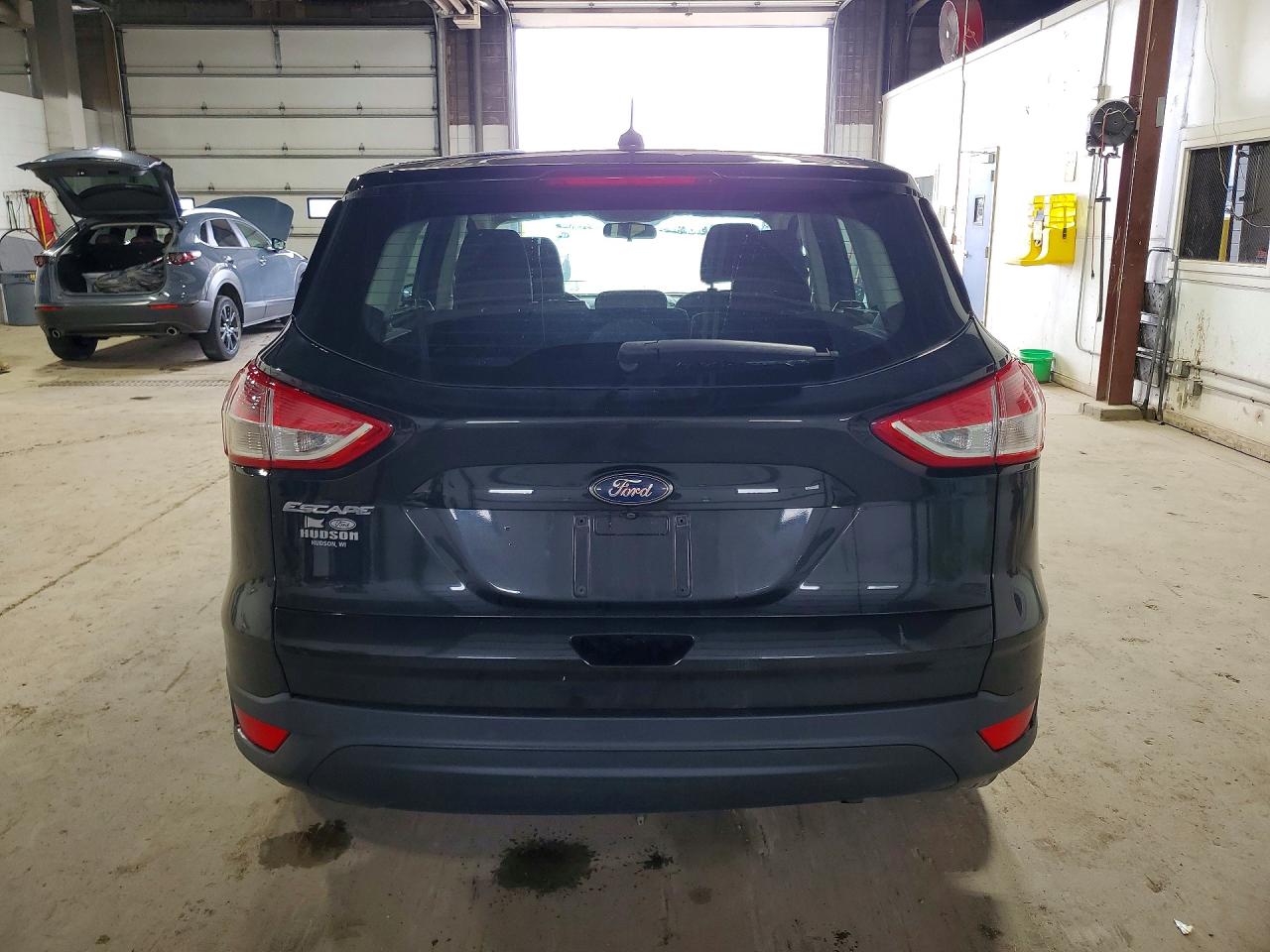 2015 Ford Escape S Black vin: 1FMCU0F74FUC36184