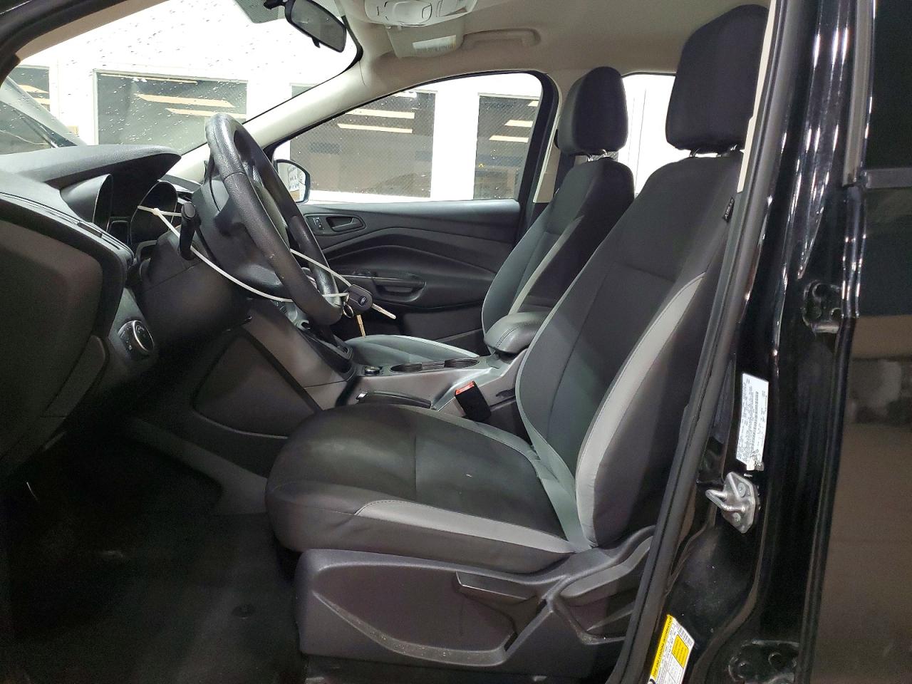 2015 Ford Escape S Black vin: 1FMCU0F74FUC36184