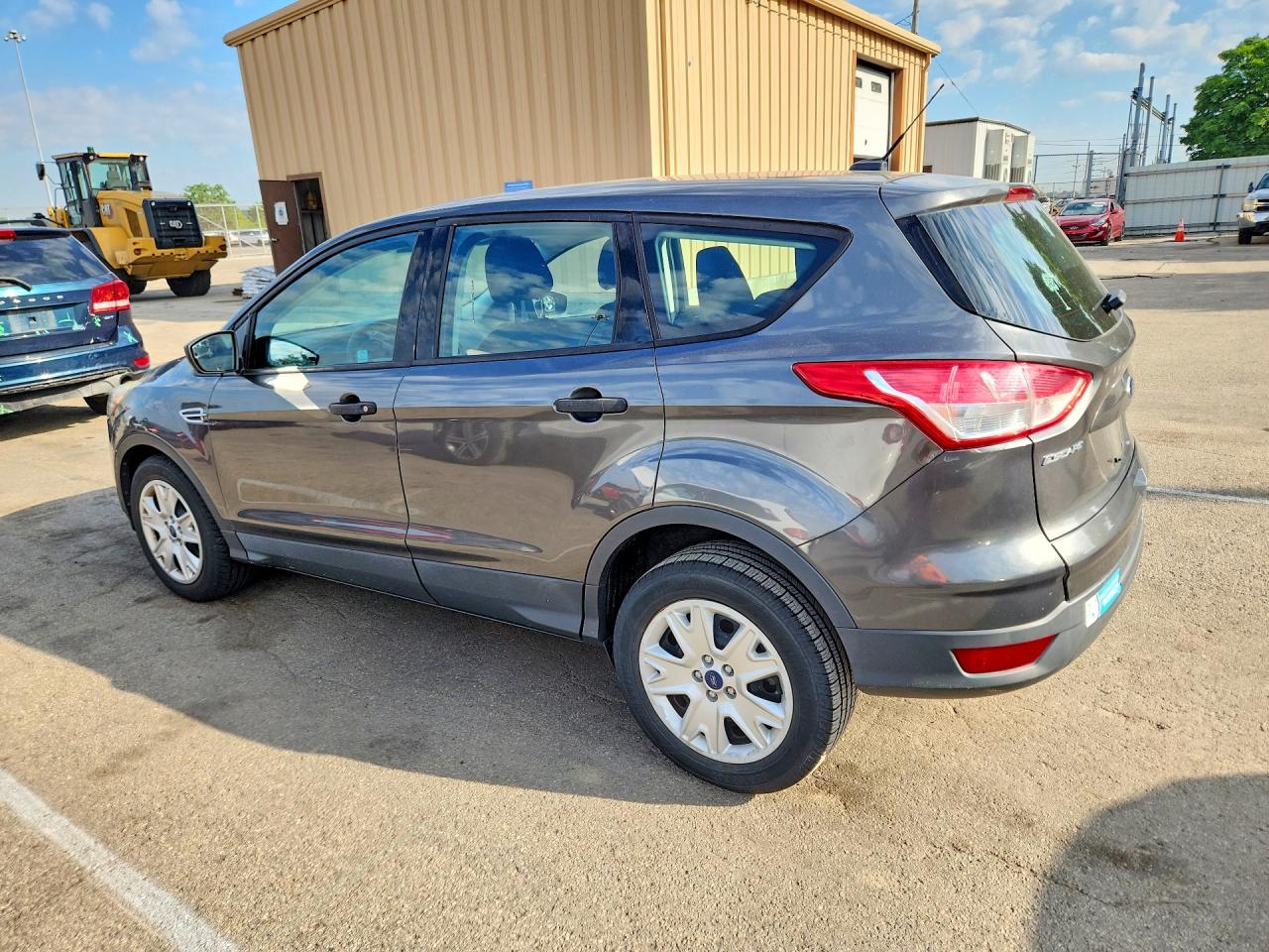 2015 Ford Escape S Серый vin: 1FMCU0F74FUC58881
