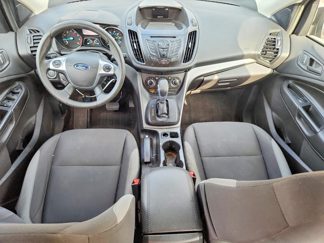 2015 Ford Escape S Серый vin: 1FMCU0F74FUC58881