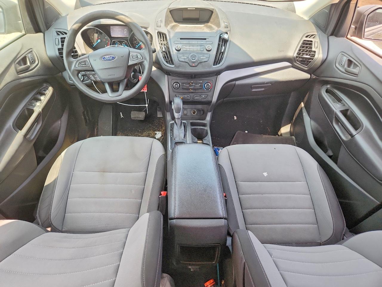 2017 Ford Escape S Черный vin: 1FMCU0F74HUD64542