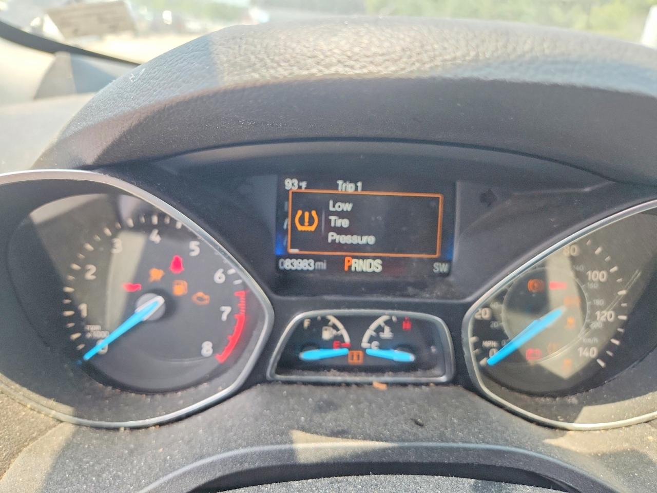 2017 Ford Escape S Black vin: 1FMCU0F74HUD64542