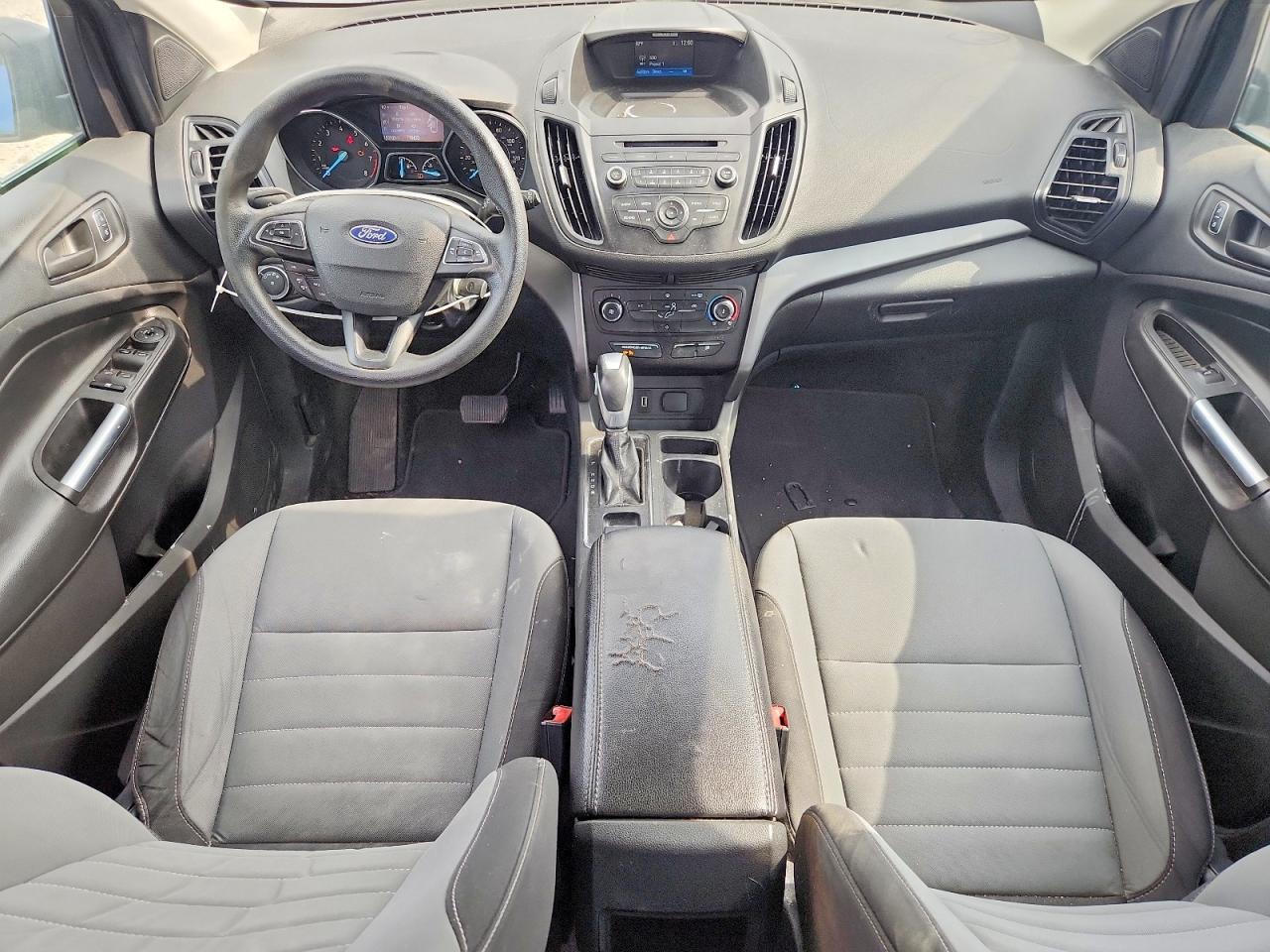 2018 Ford Escape S Blue vin: 1FMCU0F74JUA61251