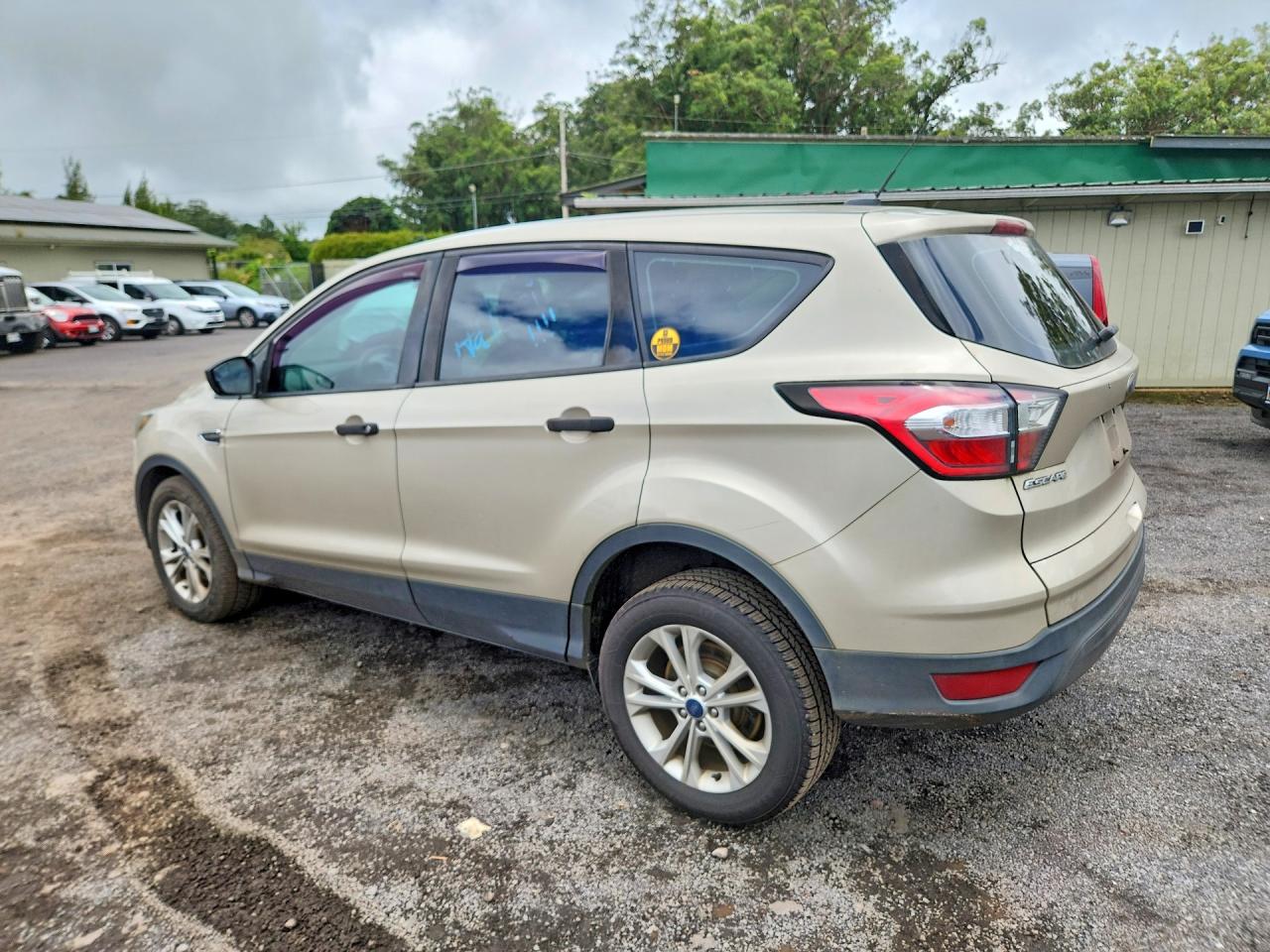 2018 Ford Escape S Gold vin: 1FMCU0F74JUB14644