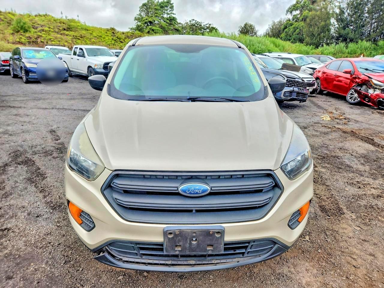 2018 Ford Escape S Gold vin: 1FMCU0F74JUB14644