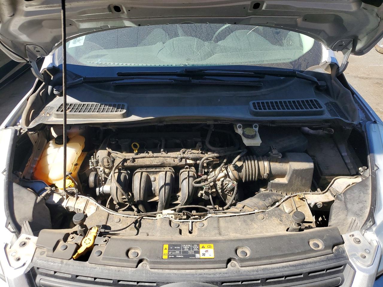 2013 Ford Escape S Gray vin: 1FMCU0F75DUA34242