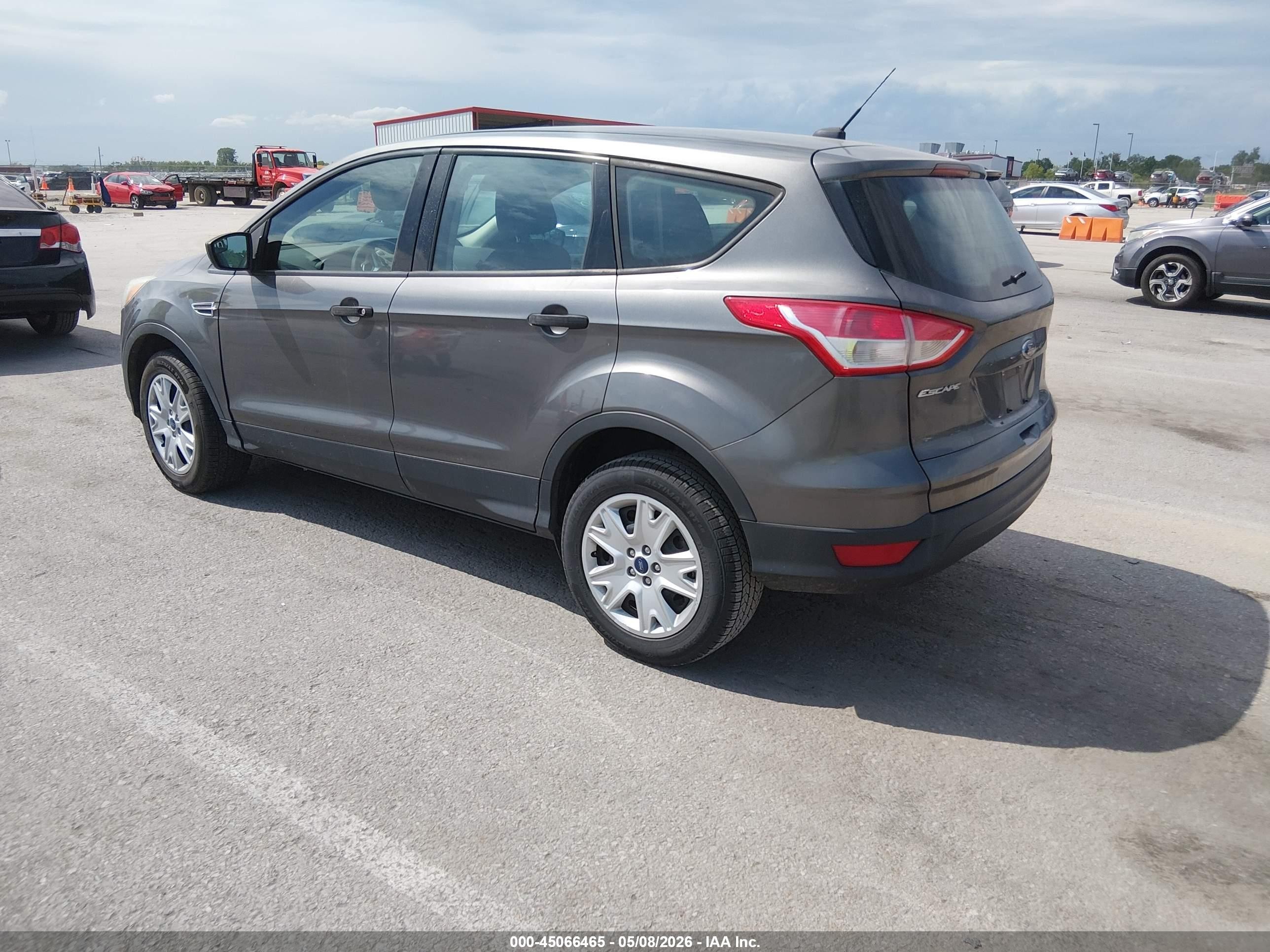 2013 Ford Escape S Gray vin: 1FMCU0F75DUB15158