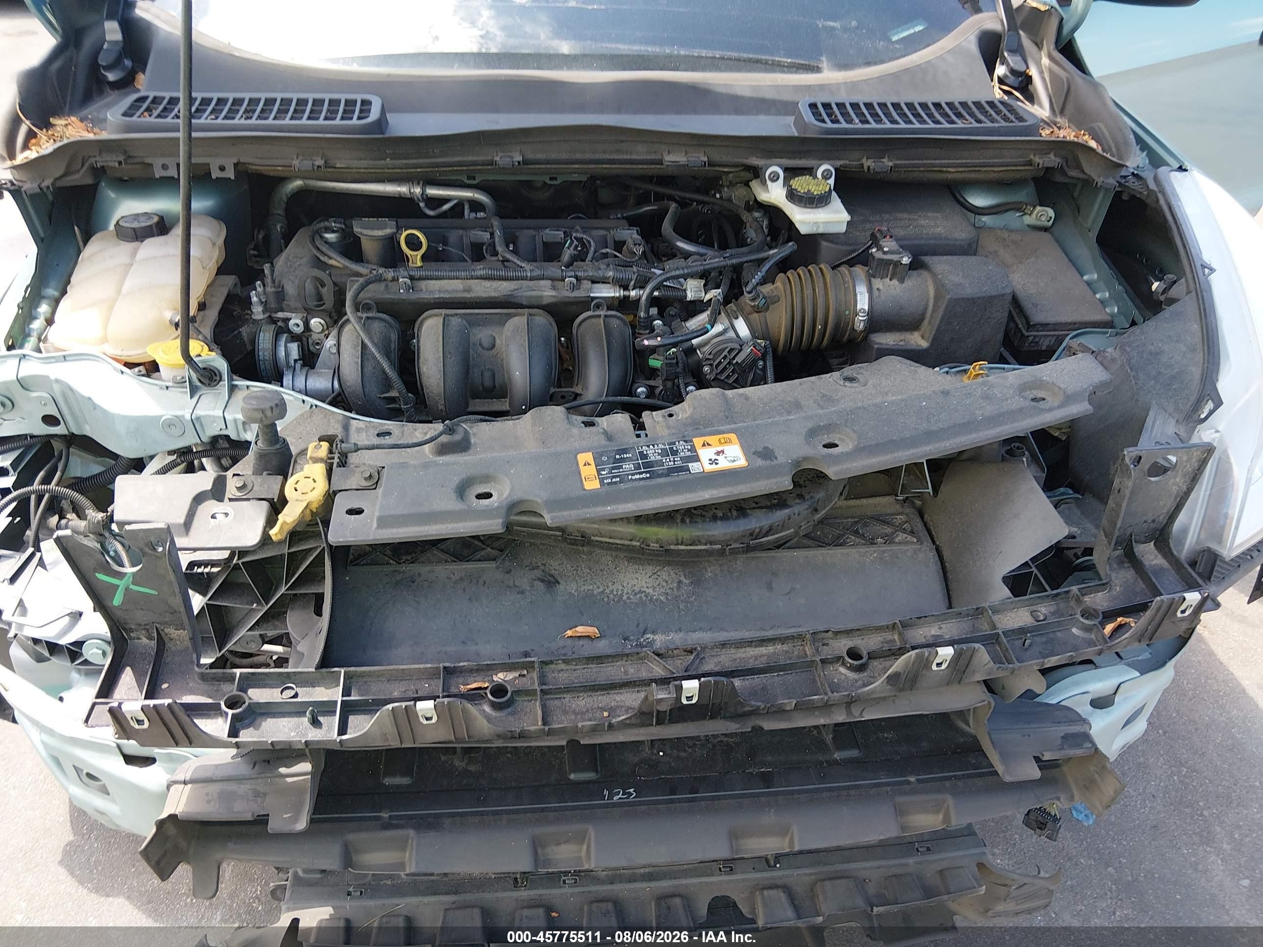 2013 Ford Escape S Blue vin: 1FMCU0F75DUB44188