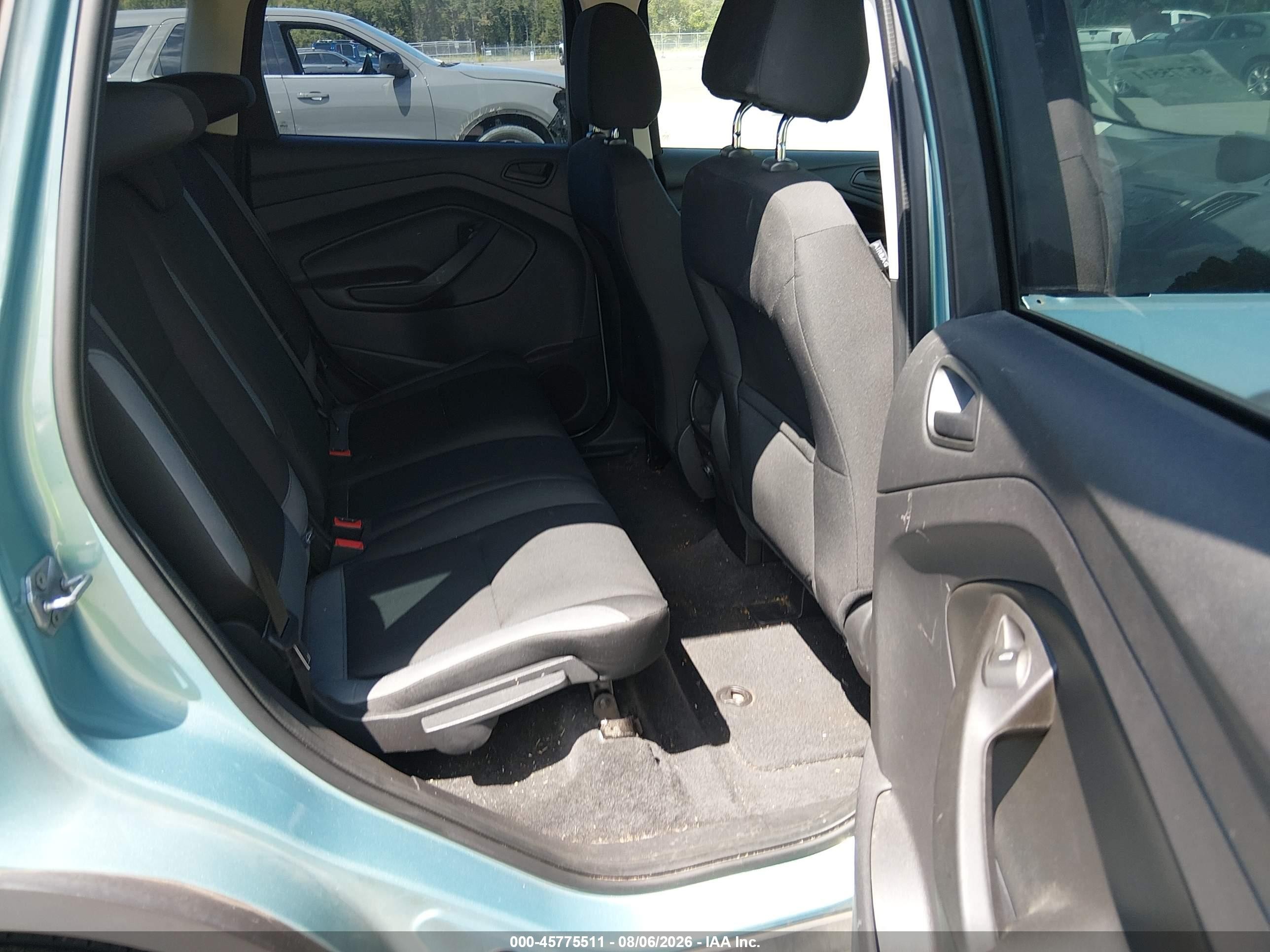 2013 Ford Escape S Blue vin: 1FMCU0F75DUB44188