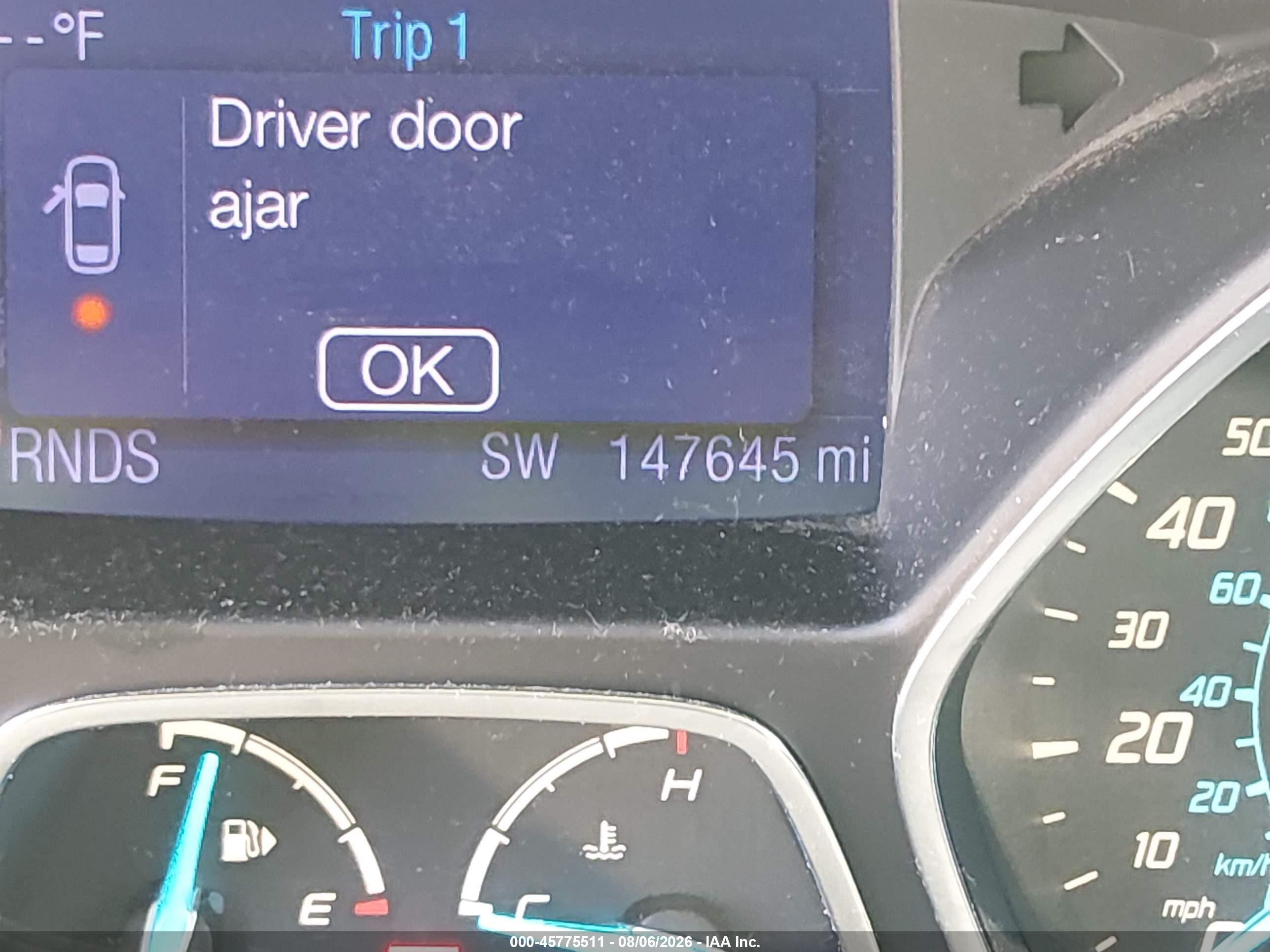 2013 Ford Escape S Blue vin: 1FMCU0F75DUB44188