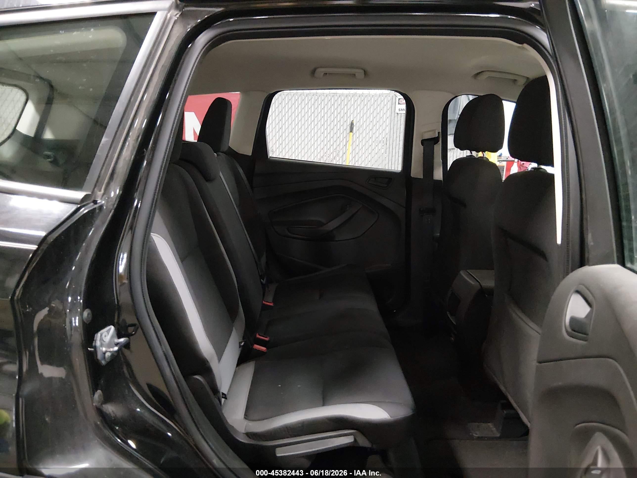 2013 Ford Escape S Black vin: 1FMCU0F75DUB52128