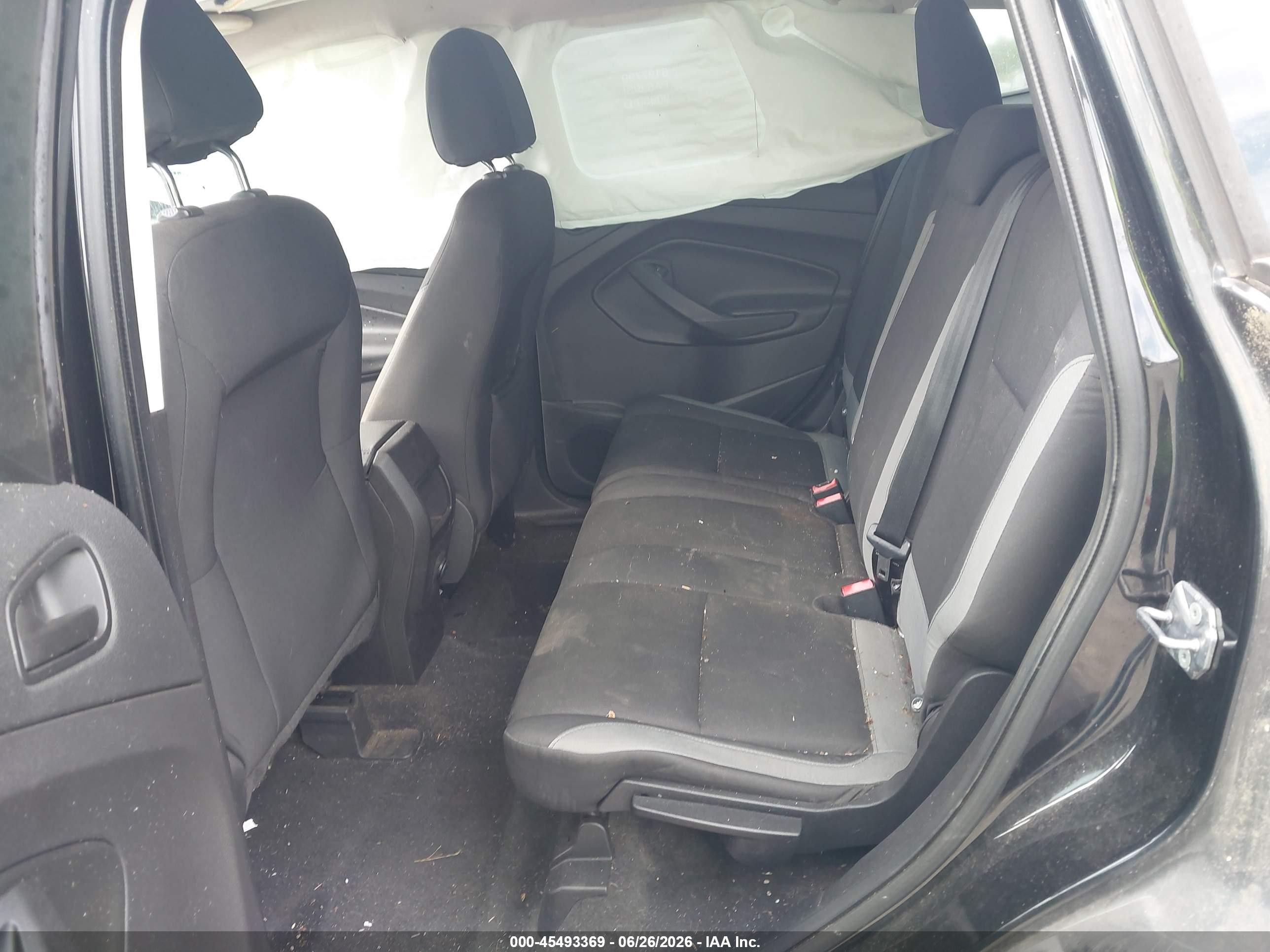 2013 Ford Escape S Black vin: 1FMCU0F75DUB94718