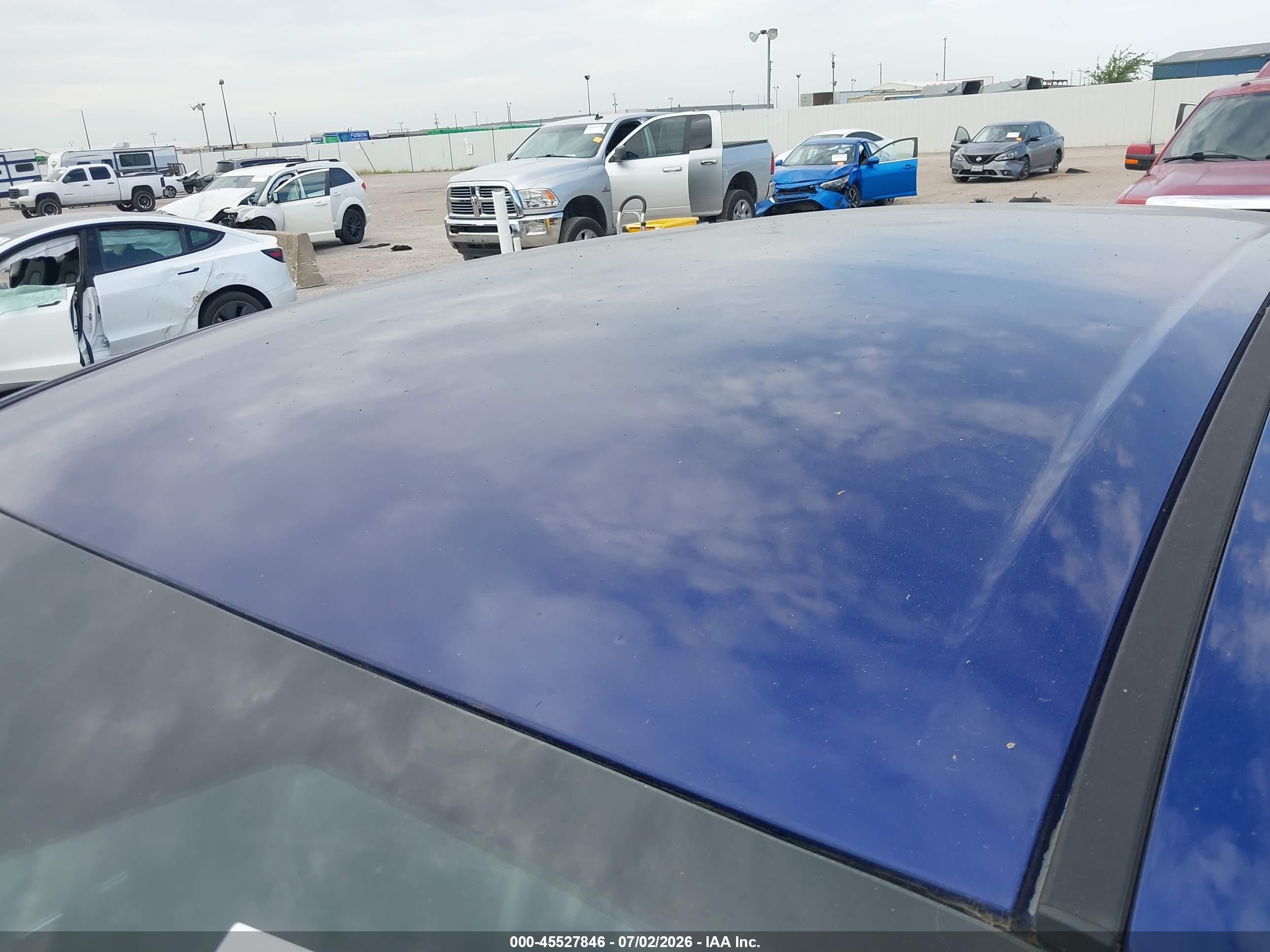 2013 Ford Escape S Blue vin: 1FMCU0F75DUD01637