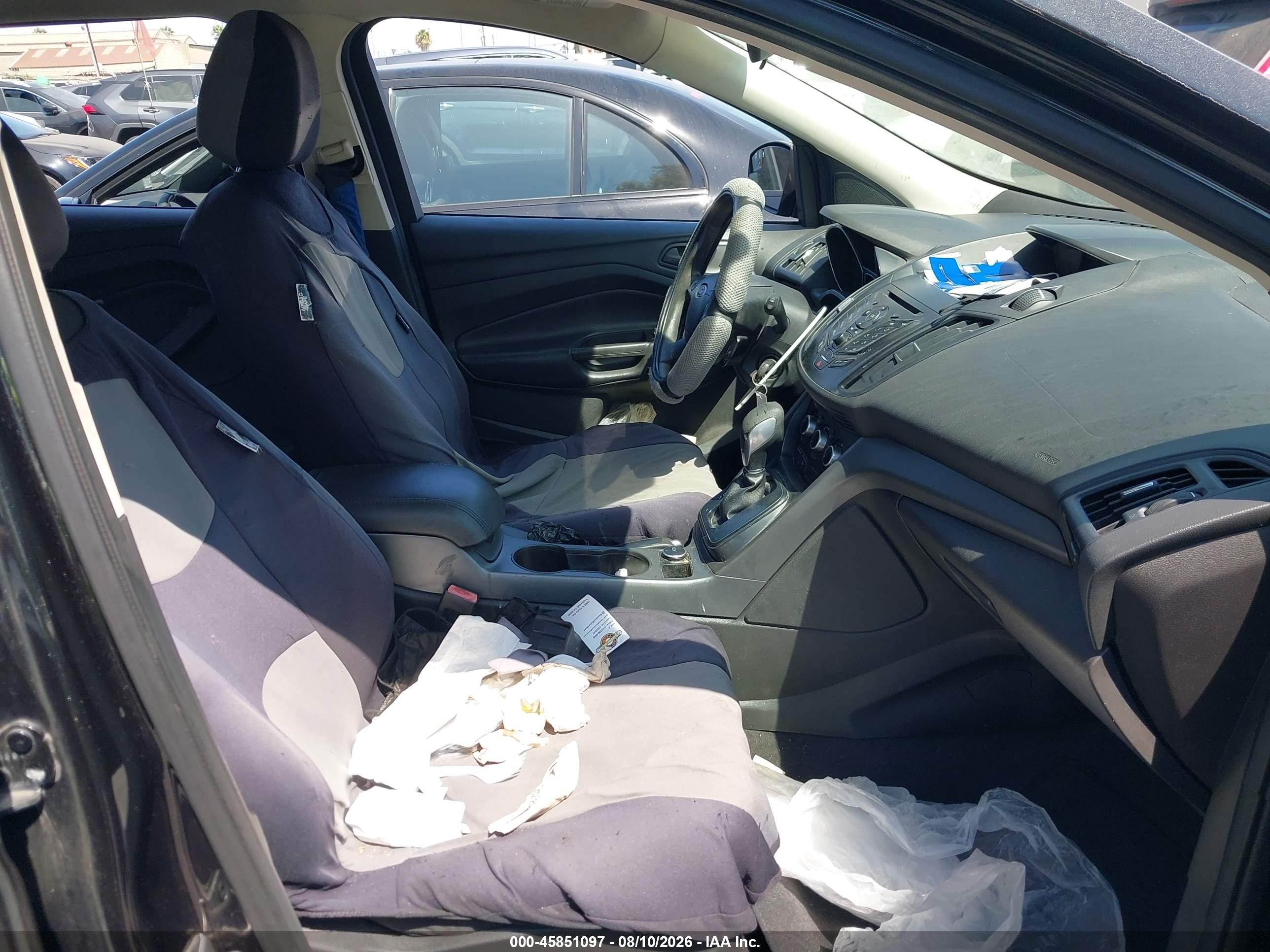 2013 Ford Escape S Black vin: 1FMCU0F75DUD76161