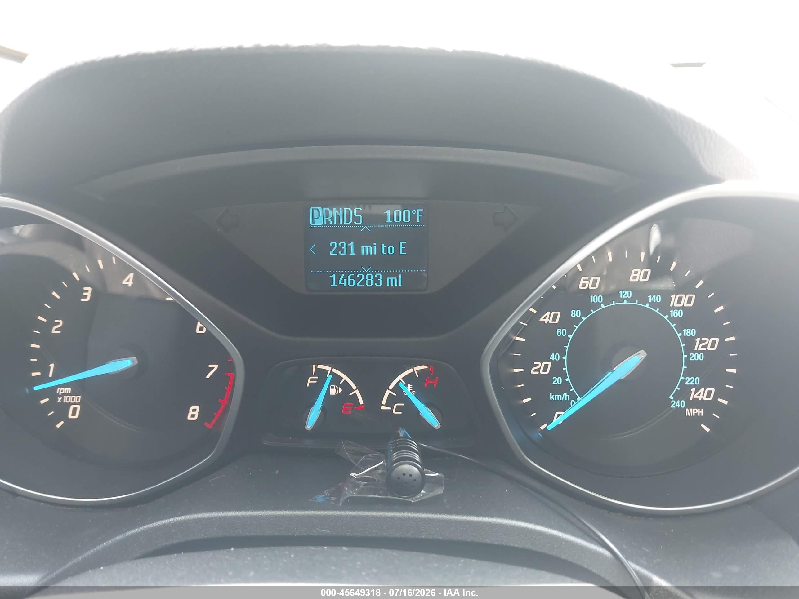 2013 Ford Escape S Black vin: 1FMCU0F75DUD94823