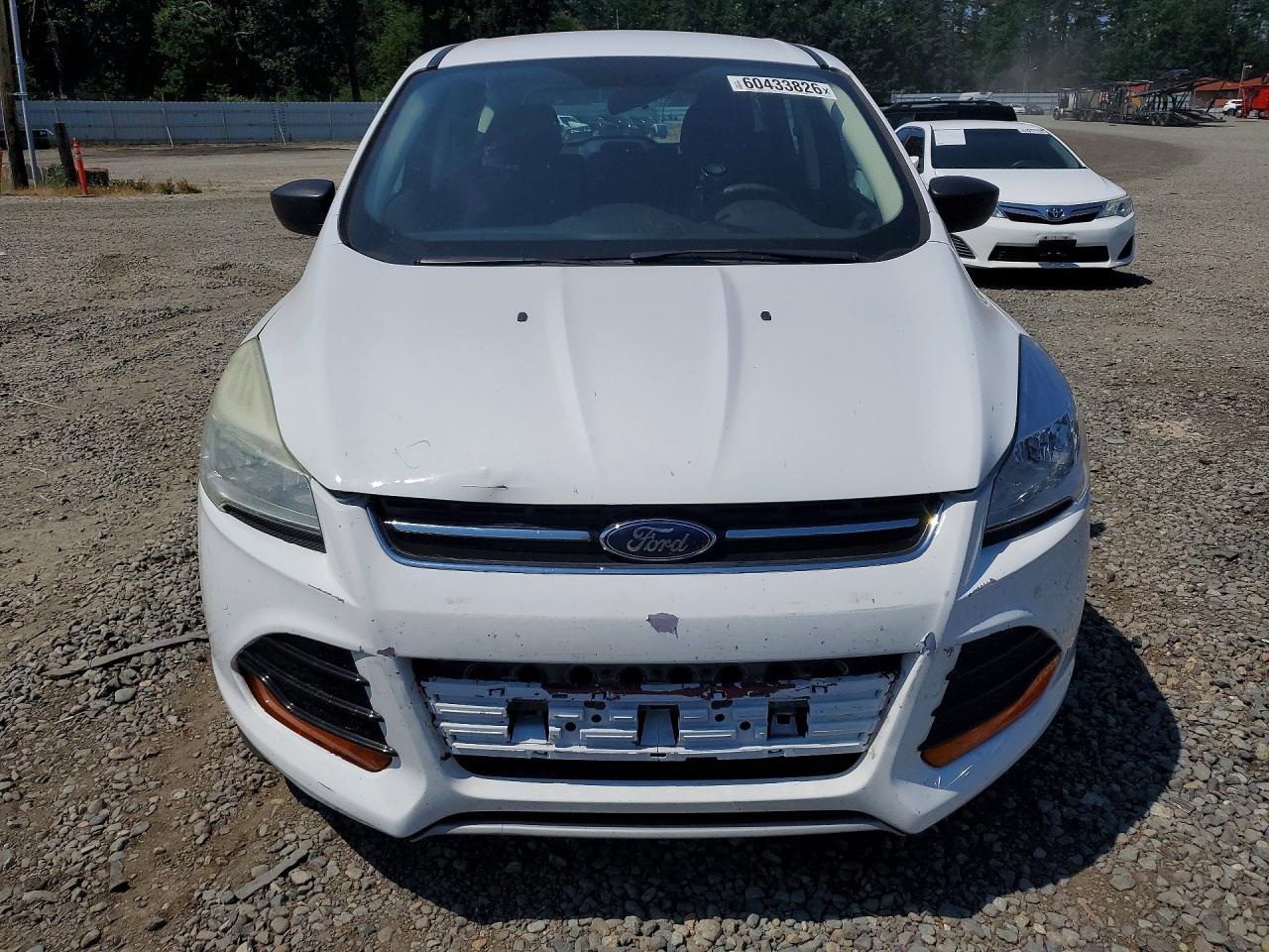 2014 Ford Escape S Белый vin: 1FMCU0F75EUB09362