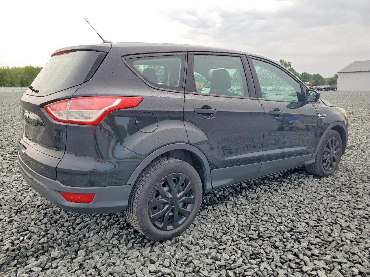 2014 Ford Escape S Black vin: 1FMCU0F75EUB24024