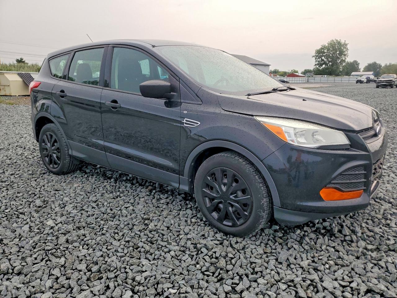 2014 Ford Escape S Black vin: 1FMCU0F75EUB24024