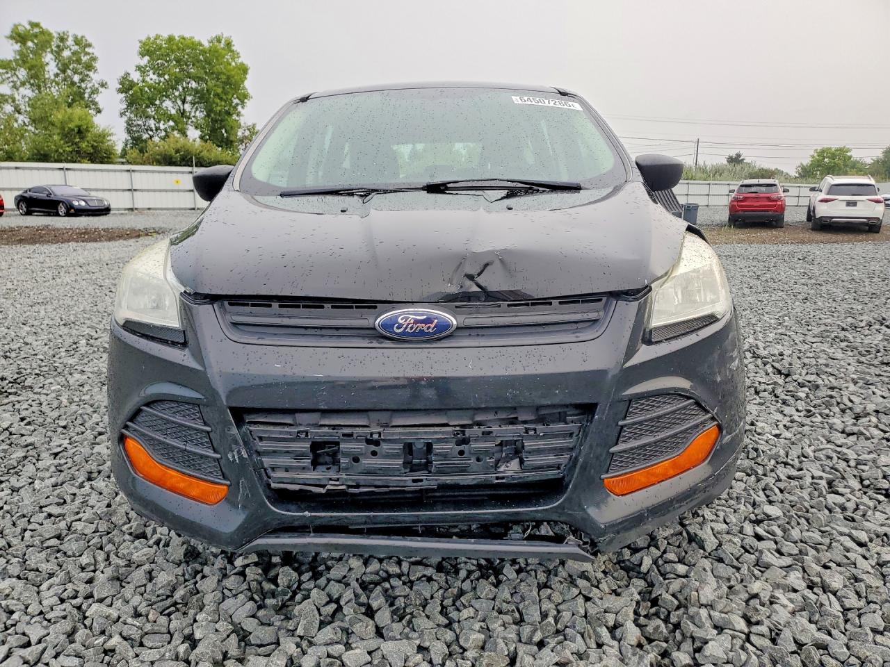 2014 Ford Escape S Black vin: 1FMCU0F75EUB24024