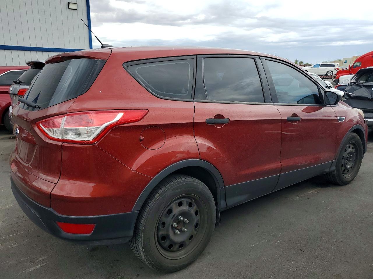 2014 Ford Escape Burgundy vin: 1FMCU0F75EUB64118