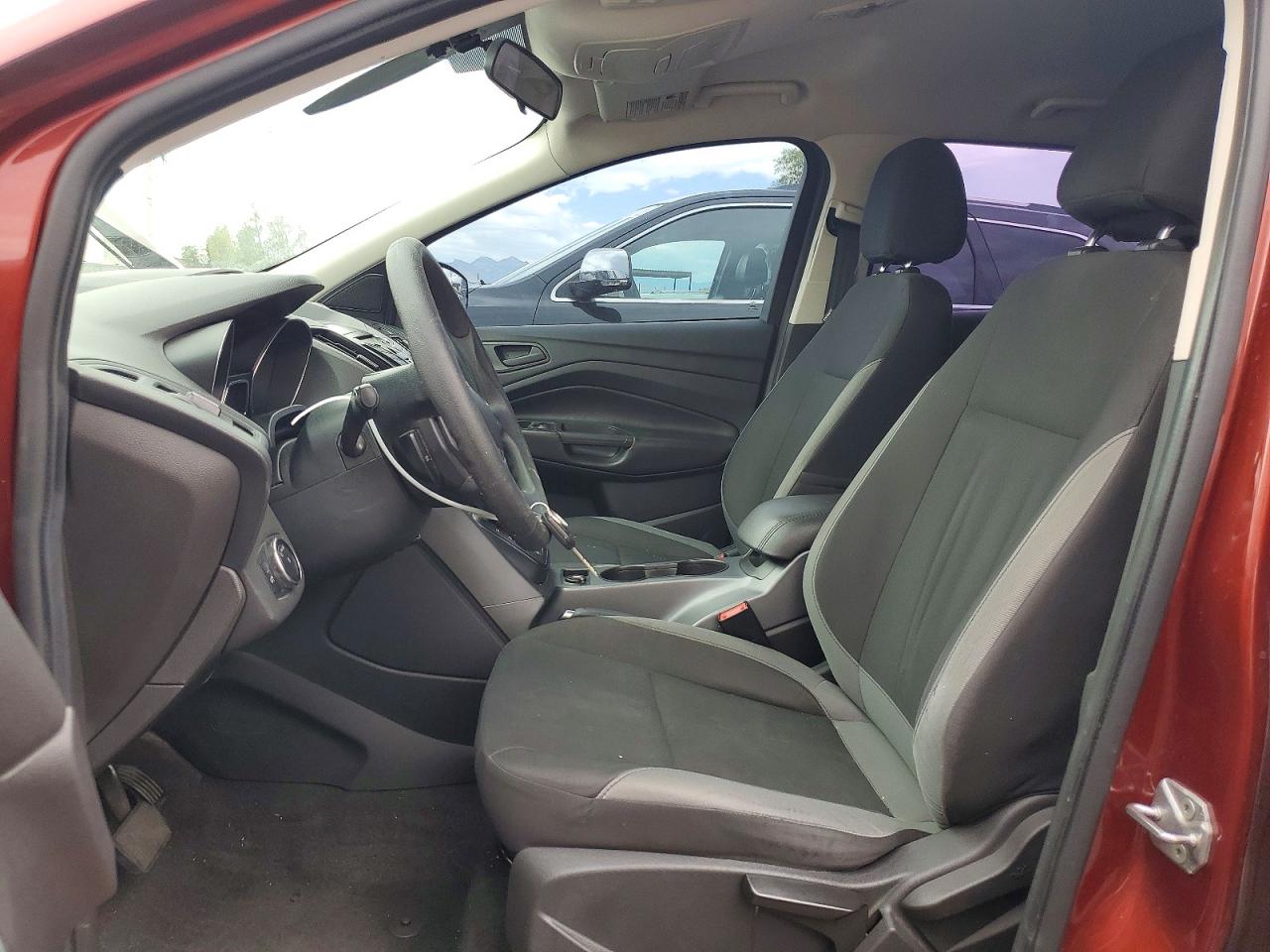 2014 Ford Escape Burgundy vin: 1FMCU0F75EUB64118