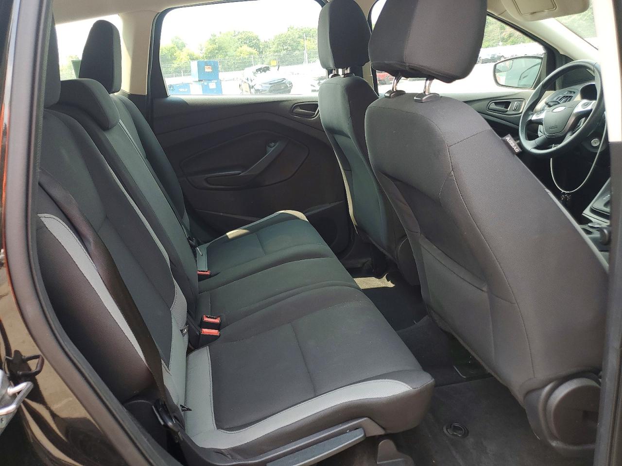 2014 Ford Escape S Black vin: 1FMCU0F75EUC28139