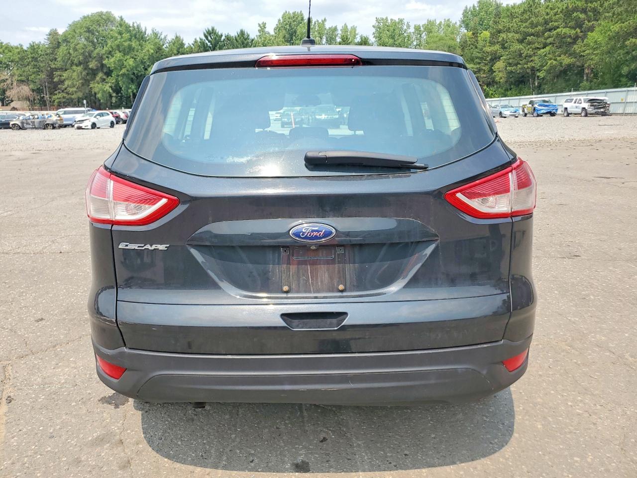 2014 Ford Escape S Black vin: 1FMCU0F75EUC28139