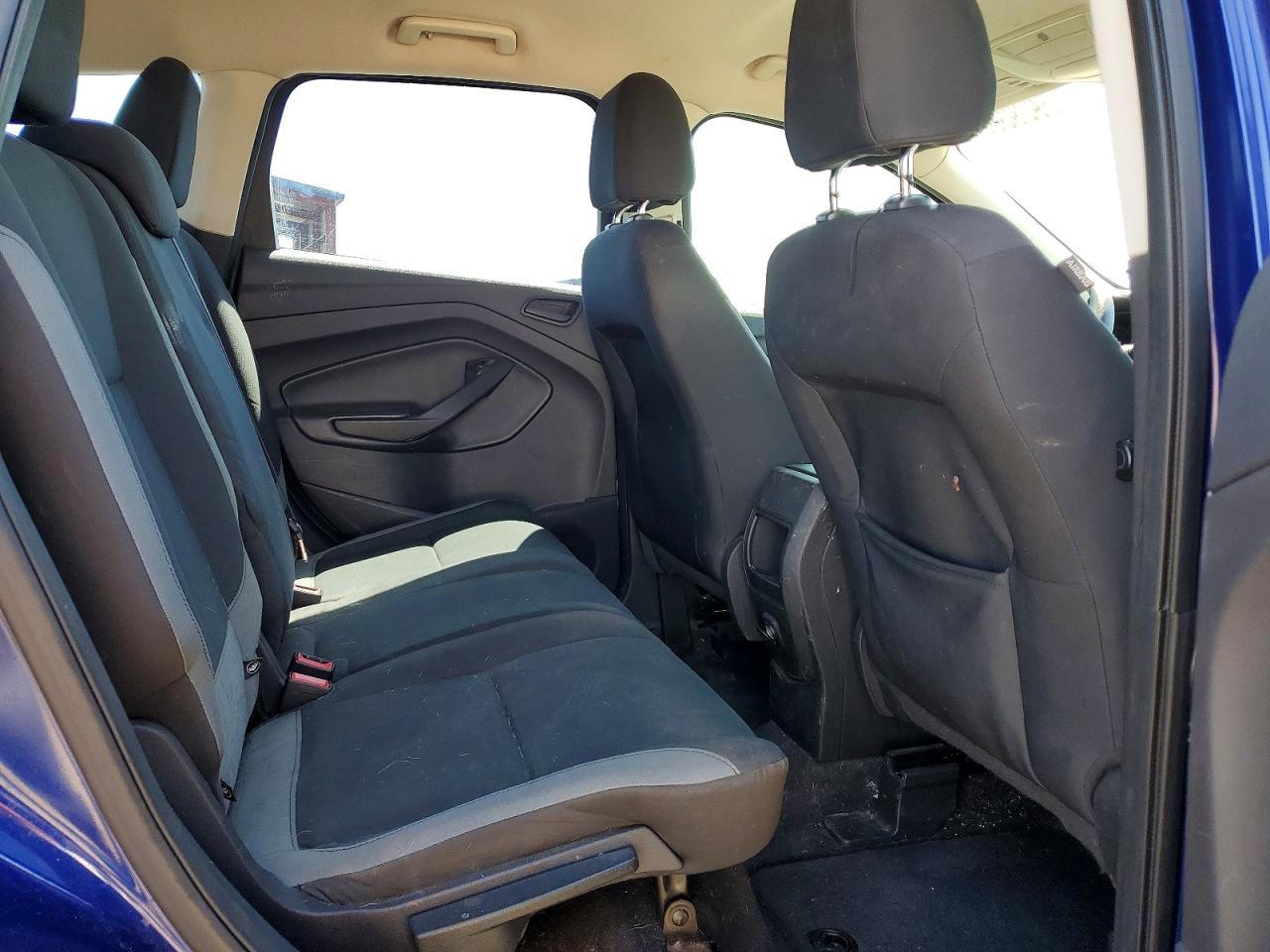 2014 Ford Escape S Blue vin: 1FMCU0F75EUC44454