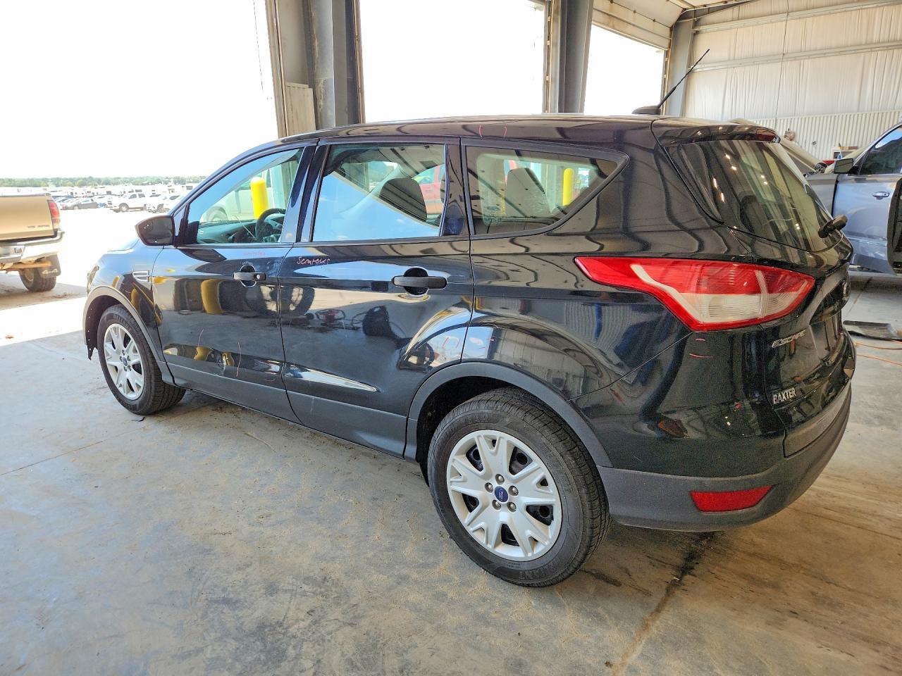 2014 Ford Escape S Black vin: 1FMCU0F75EUC59570