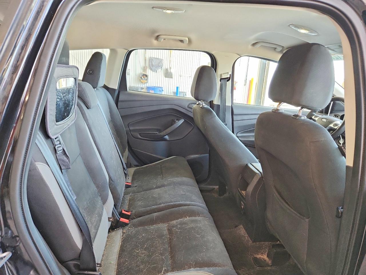 2014 Ford Escape S Black vin: 1FMCU0F75EUC59570