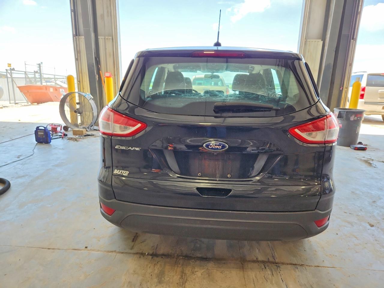 2014 Ford Escape S Black vin: 1FMCU0F75EUC59570