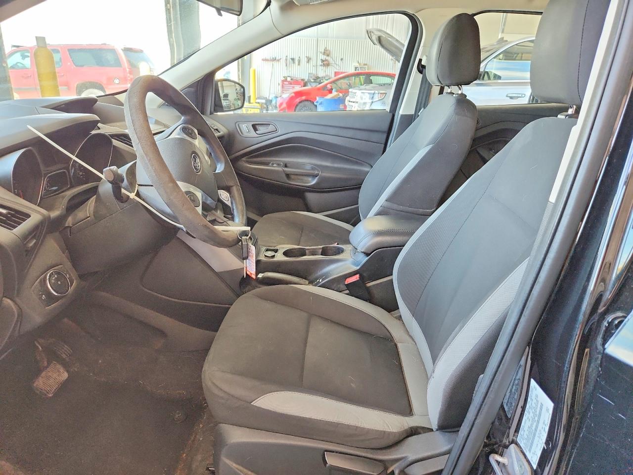2014 Ford Escape S Black vin: 1FMCU0F75EUC59570