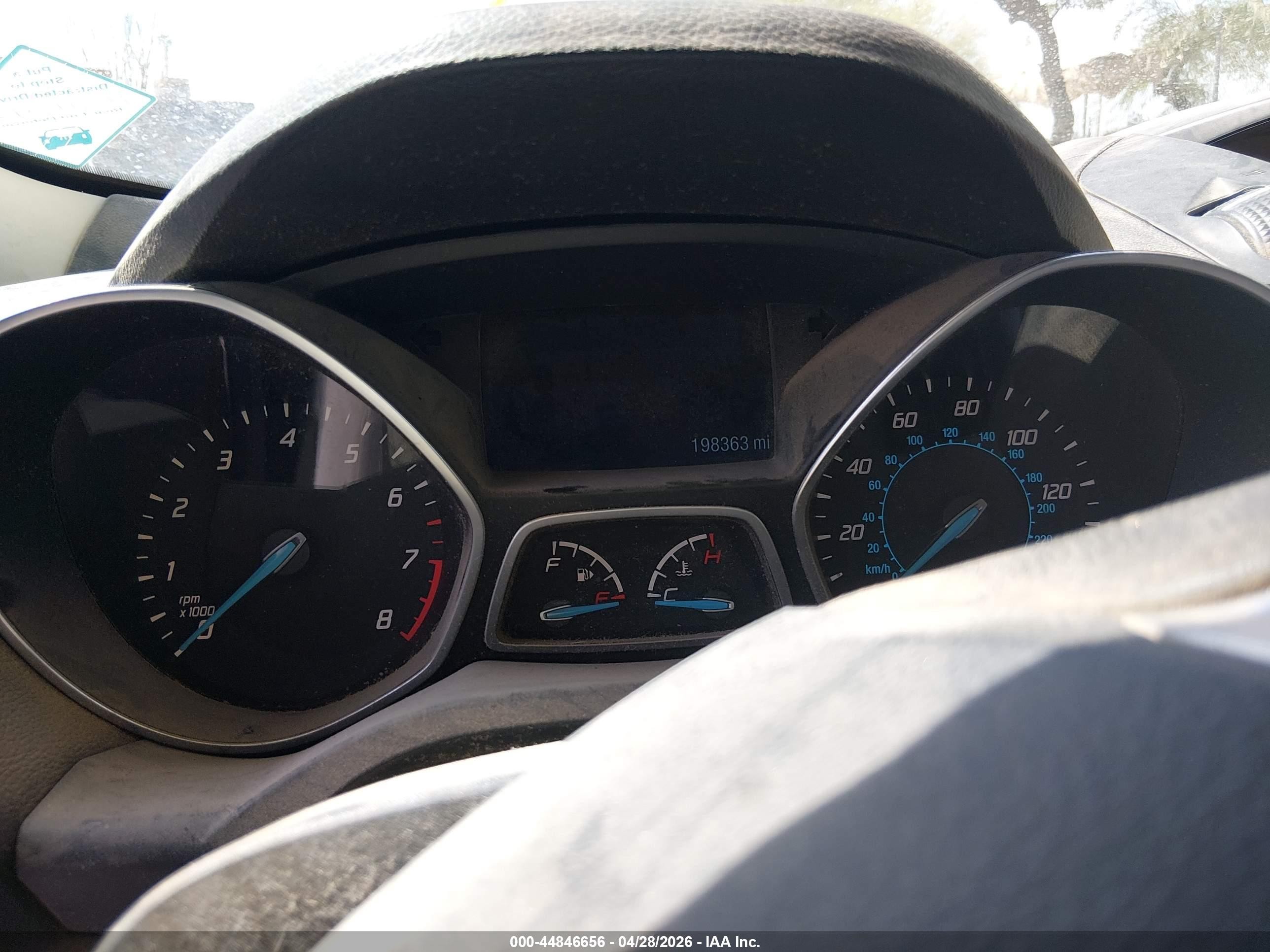 2014 Ford Escape S Blue vin: 1FMCU0F75EUD44313
